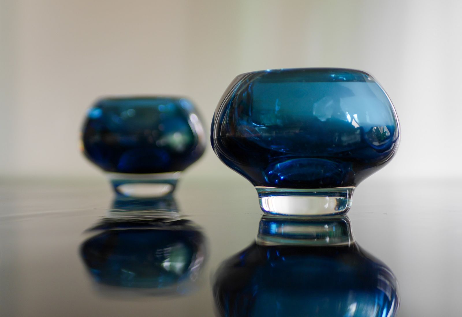 photo buy Modern Scandinavian Sommerso Glass By Mona Morales, 1960s, Set Of 4