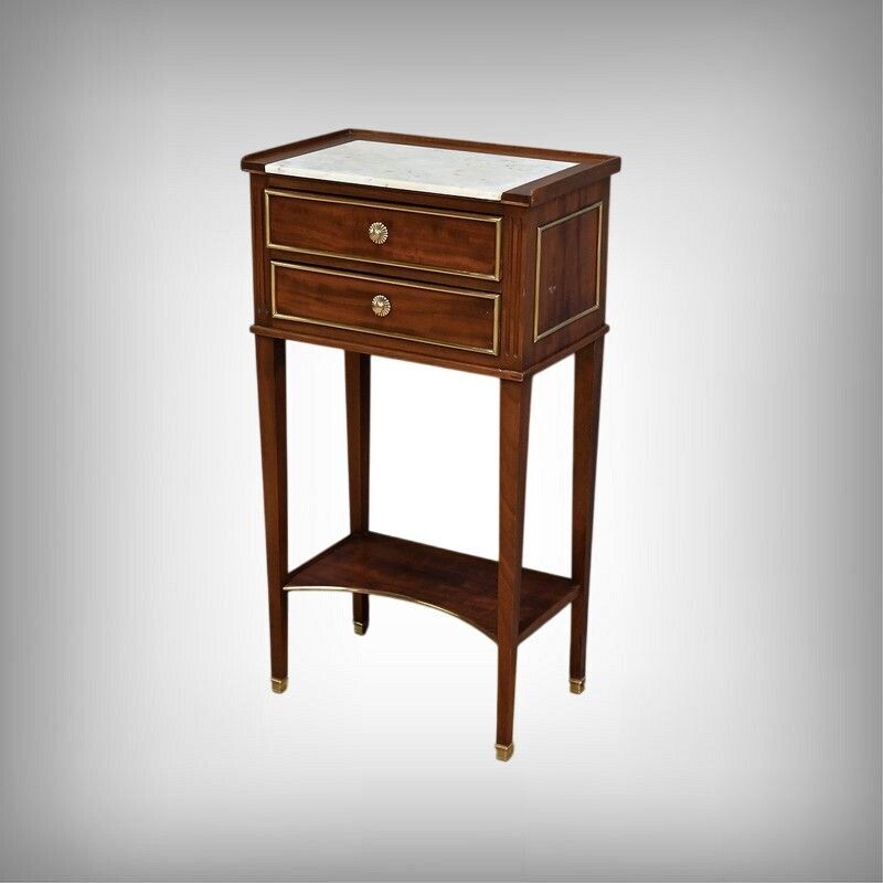 Small Mahogany Coffee Table, Louis XVI Style – Mid 20th Century