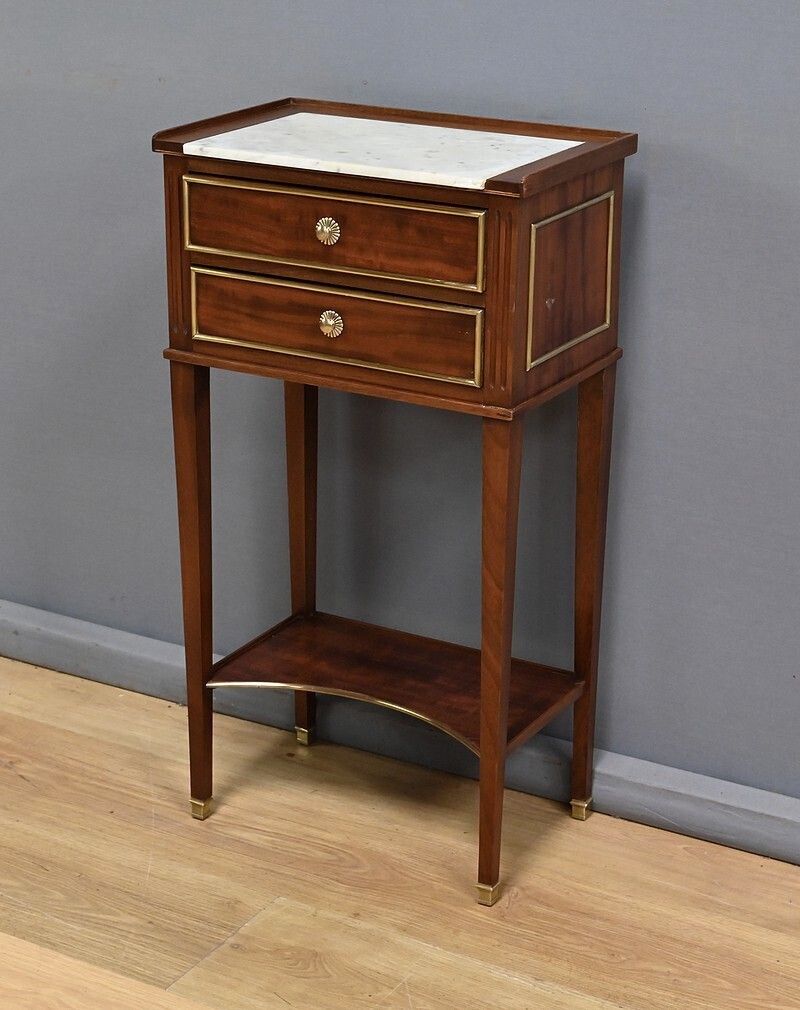 photo buy Small Mahogany Coffee Table, Louis XVI Style – Mid 20th Century