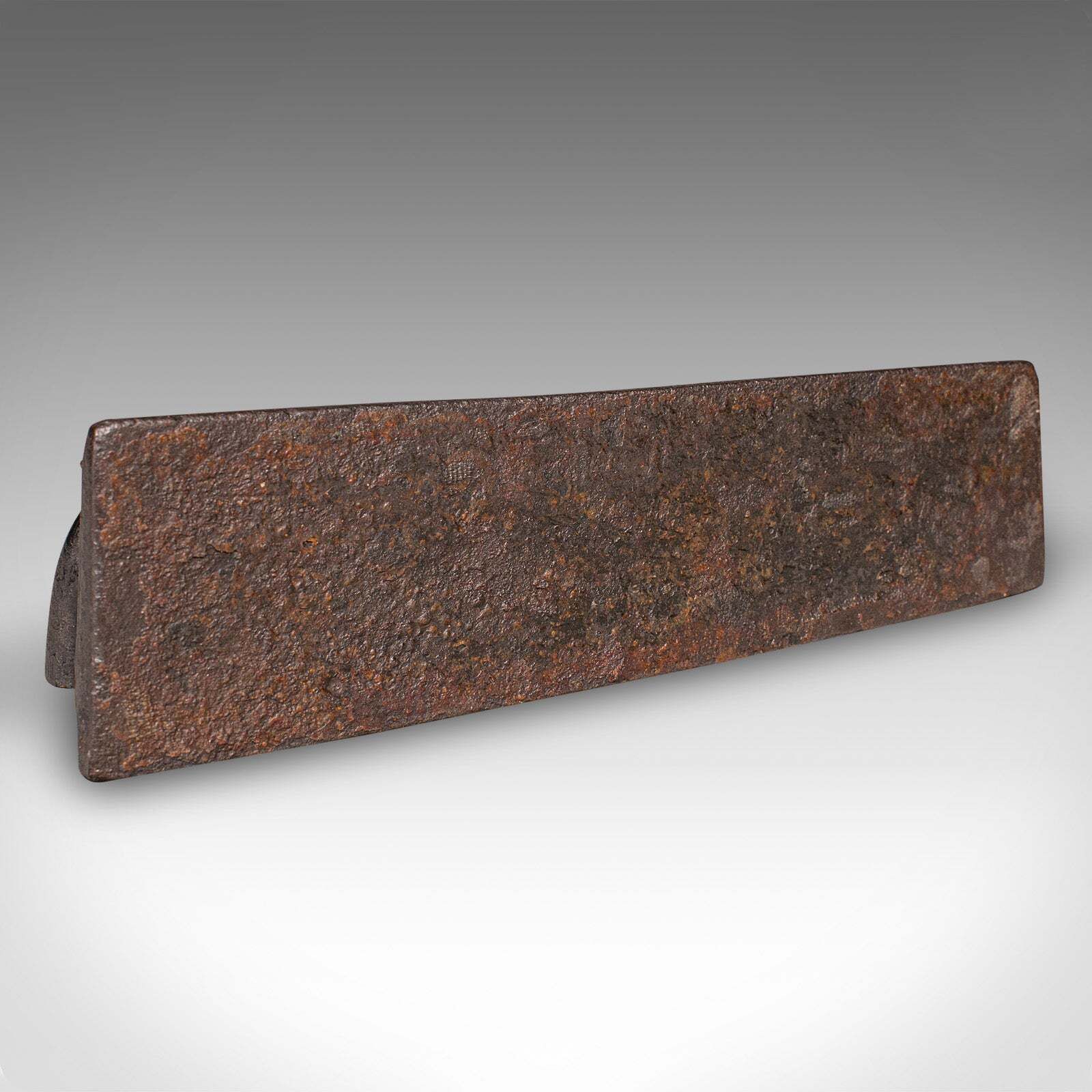 Home Fixtures Antique Egyptian Revival Doorstop, English Cast Iron Sphinx, Regency, Circa 1830 photo