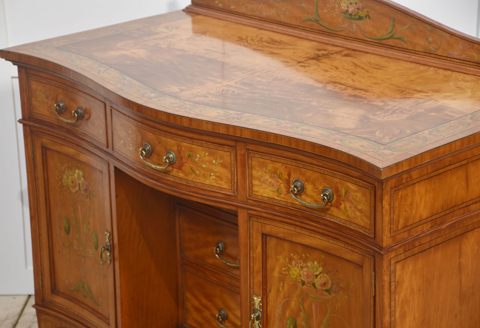 Painted Satinwood Dressing Table photo 3954.0