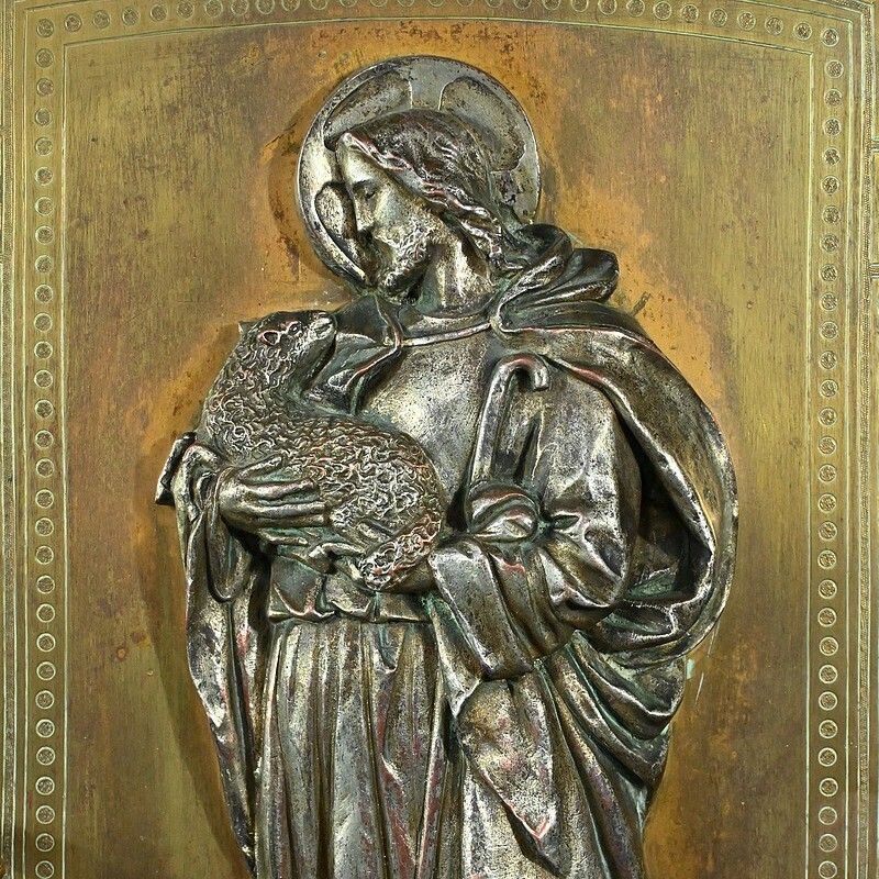 Bronze Tabernacle Door, Signed J. Vallet – Late 19th Century photo furniture