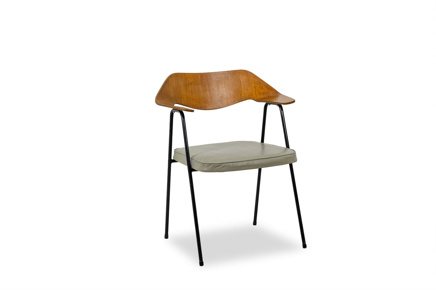 Robin Day. Thermoformed Wood Office Chair. Airborne, Circa 1950–60.