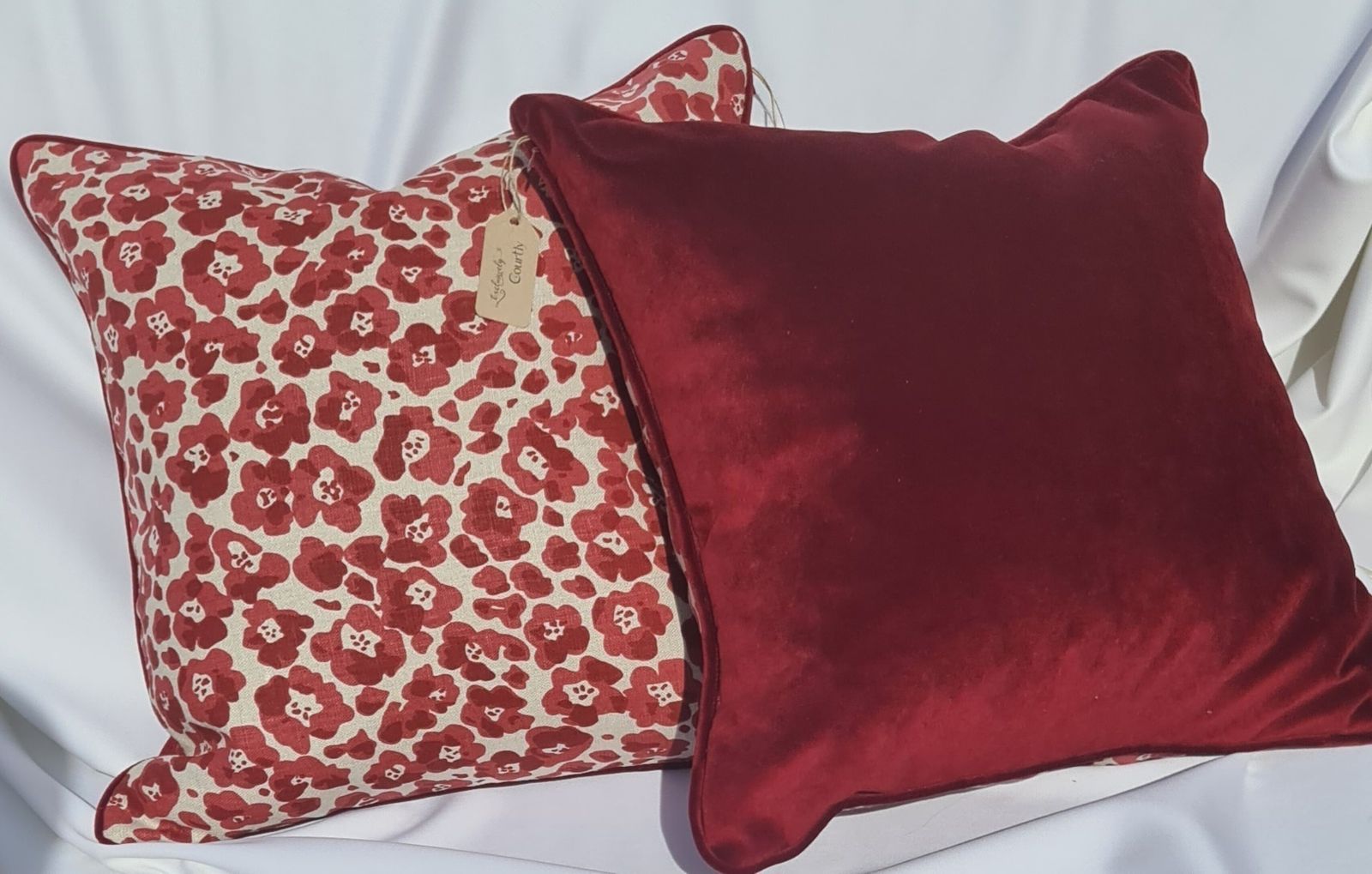 Cathy Nordstrom & Gp & J Baker Cushions photo vintage