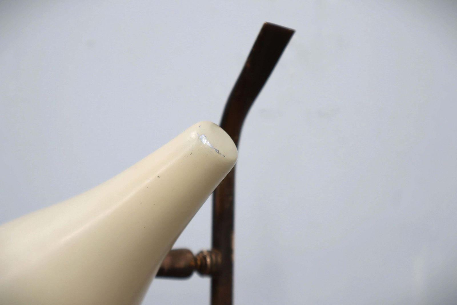 photo furniture Oscar Torlasco For Lumen Rare 1950s Italian Table Lamp In Brass And Marble