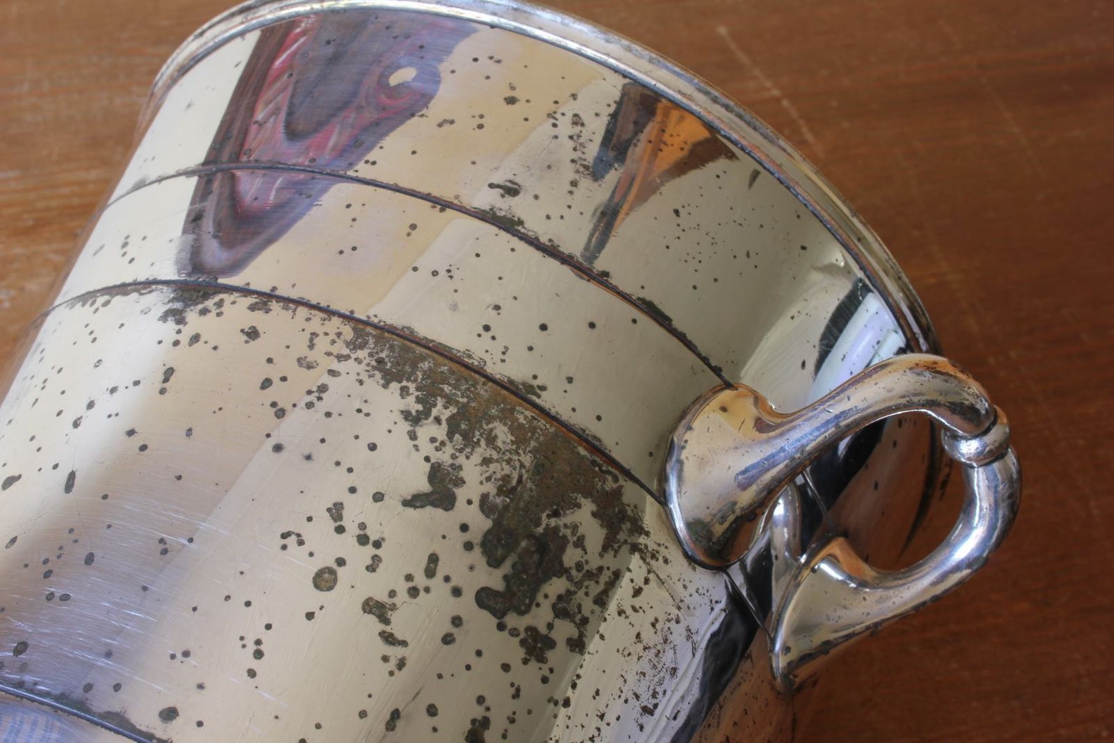 photo vintage Double Magnum Wine Cooler. Grosvenor House Jeroboam Champagne Bucket