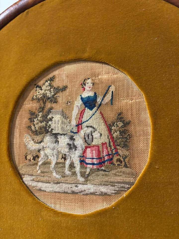 Regency Mahogany Adjustable Pole Screen photo 219.0