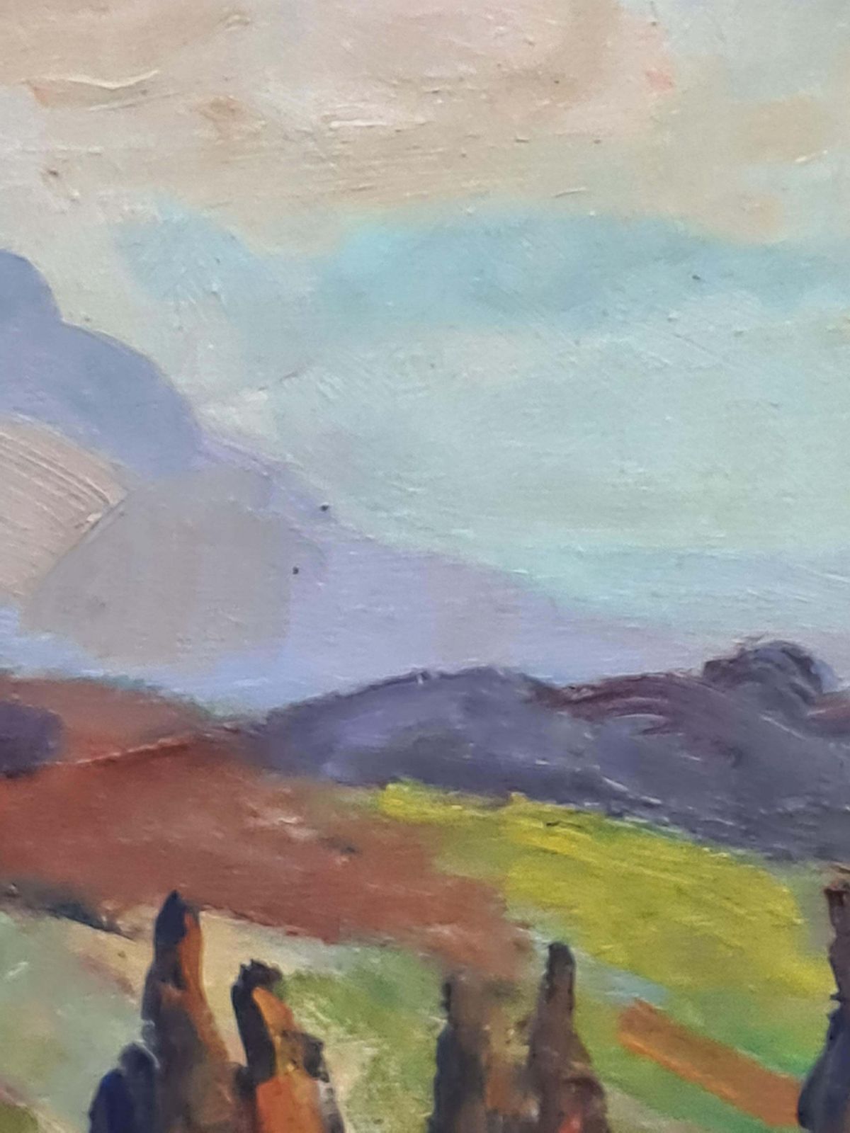 Fauvist Landscape Signed Paul Guillaume1900s photo buy