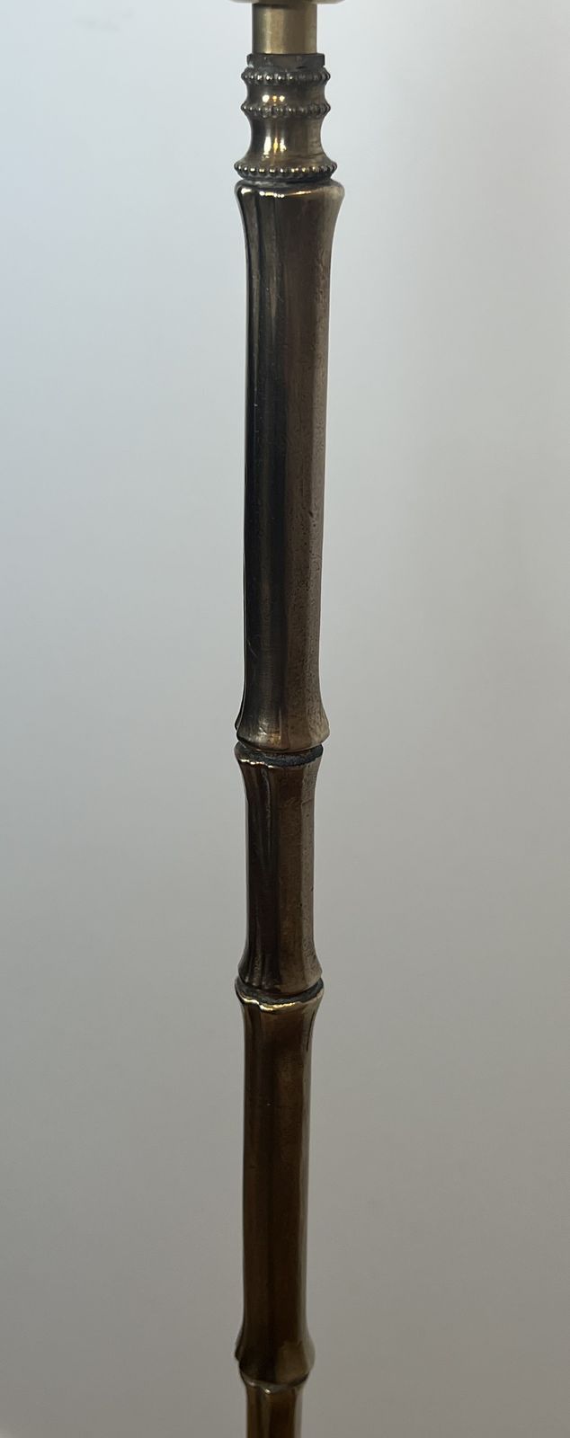 Pair Of Faux Bamboo Bronze Floor Lamps From Maison Baguès photo 5900.0