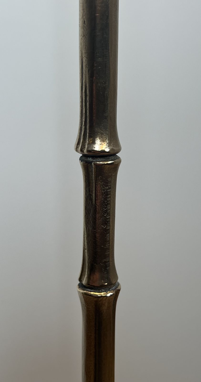 photo buy Pair Of Faux Bamboo Bronze Floor Lamps From Maison Baguès