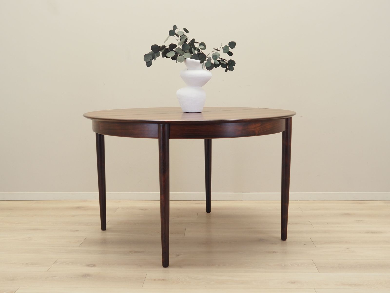 Round Vintage Table Danish Design 1970s  Production Skovby Møbelfabrik photo for sale