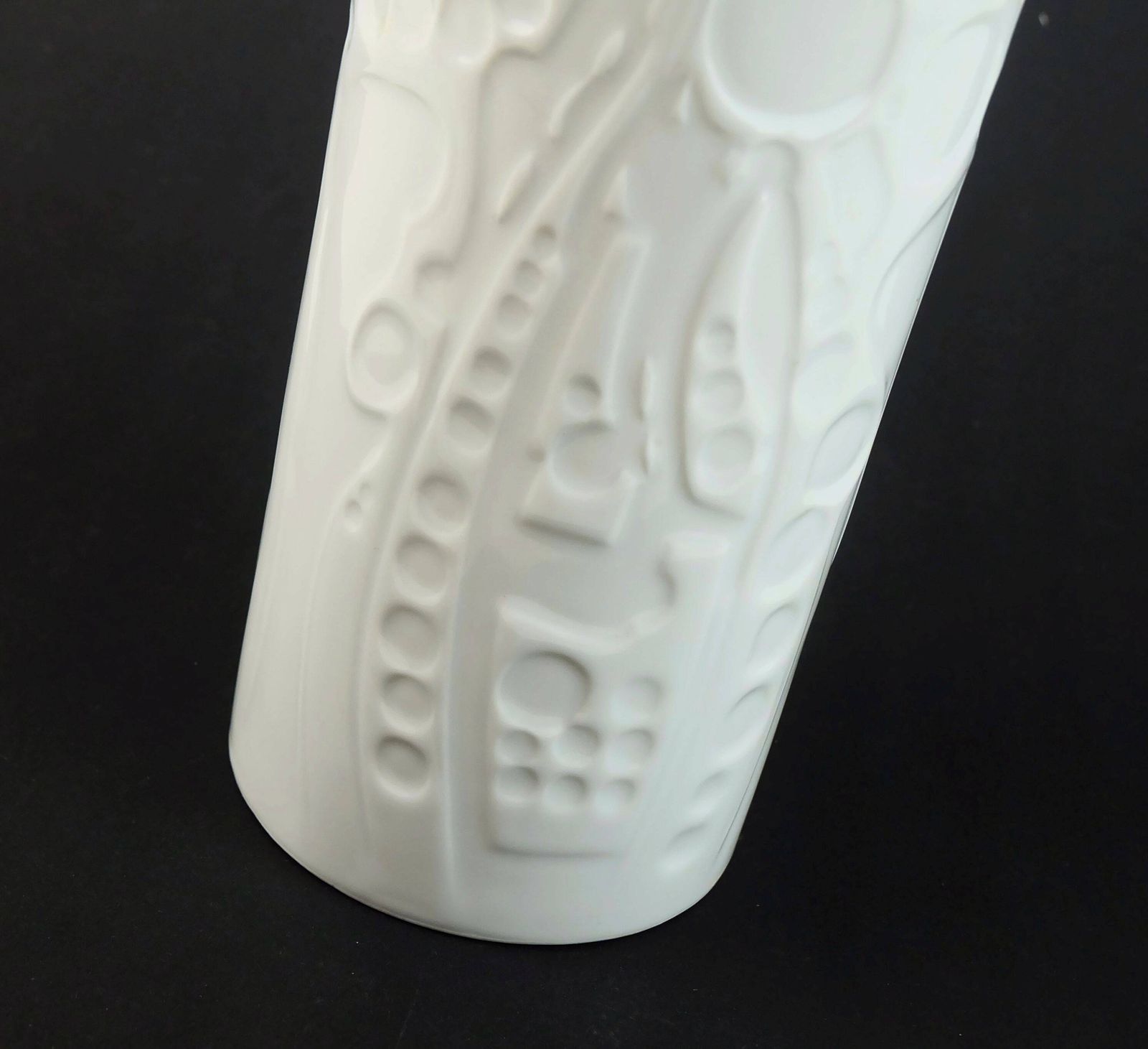 Large Vase By Gerold Porzellan Op Art Abstract Relief Decor 1960s/1970 photo buy