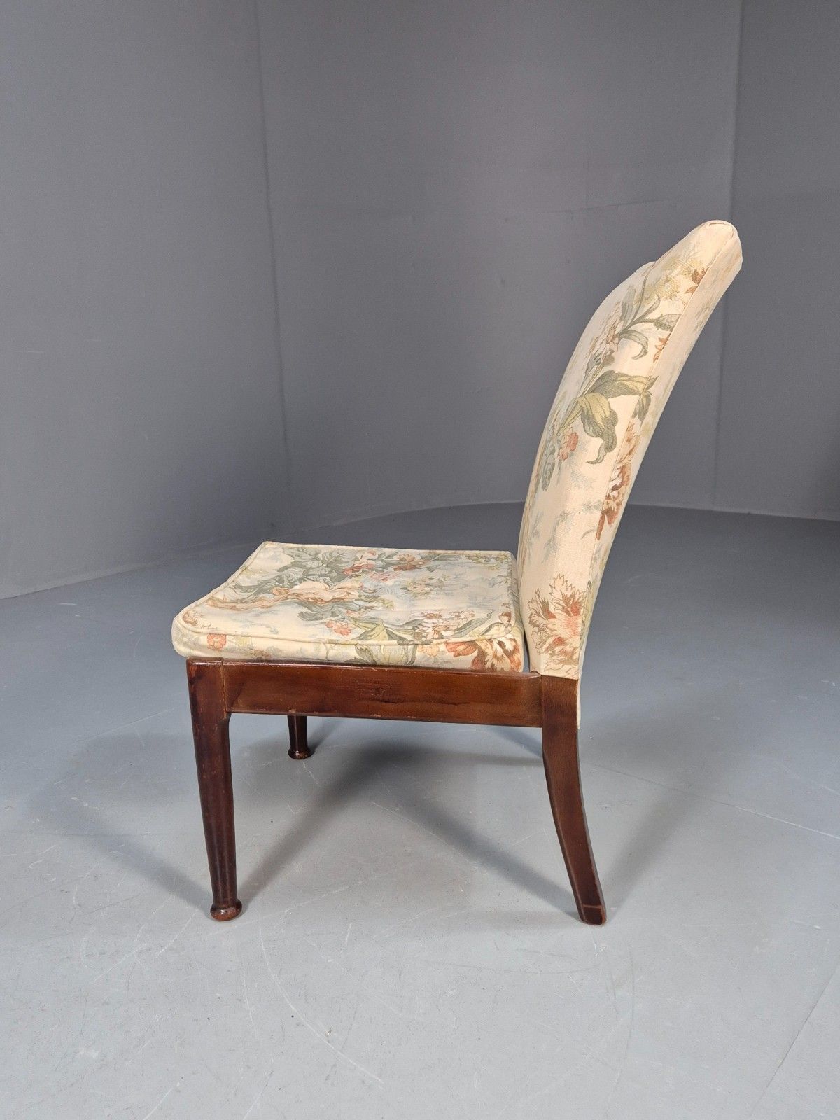 photo vinterior Vintage Parker Knoll  Pk747  Cocktail Chair Floral Upholstery 1960s Eb9963 Mnor
