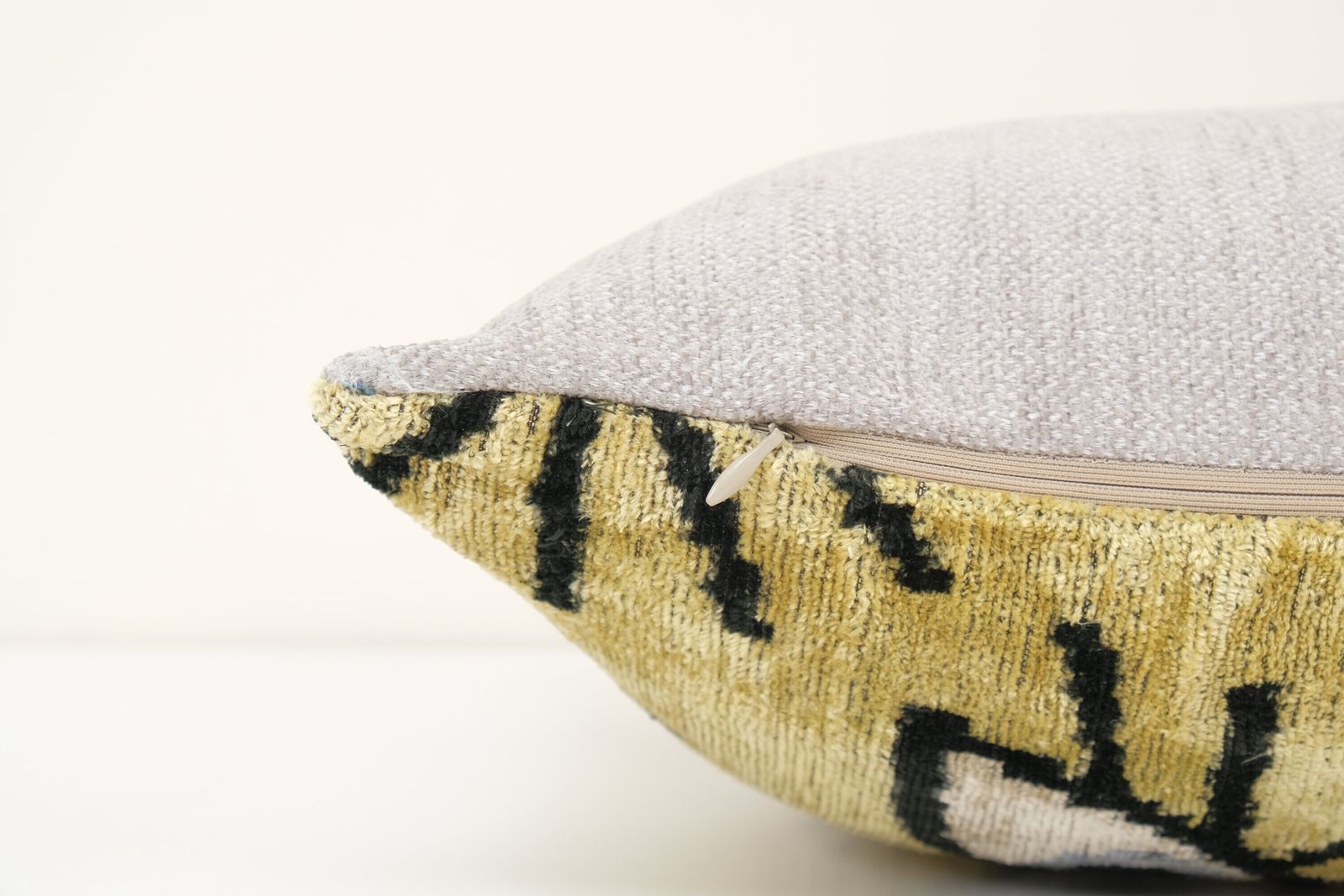 Ikat Eye Pillow Pillow Cover   Silk Ethnic Velvet Pillow Cover   Ethnic Decorative Pillow   Velvet Ikat Pillow photo 70.0