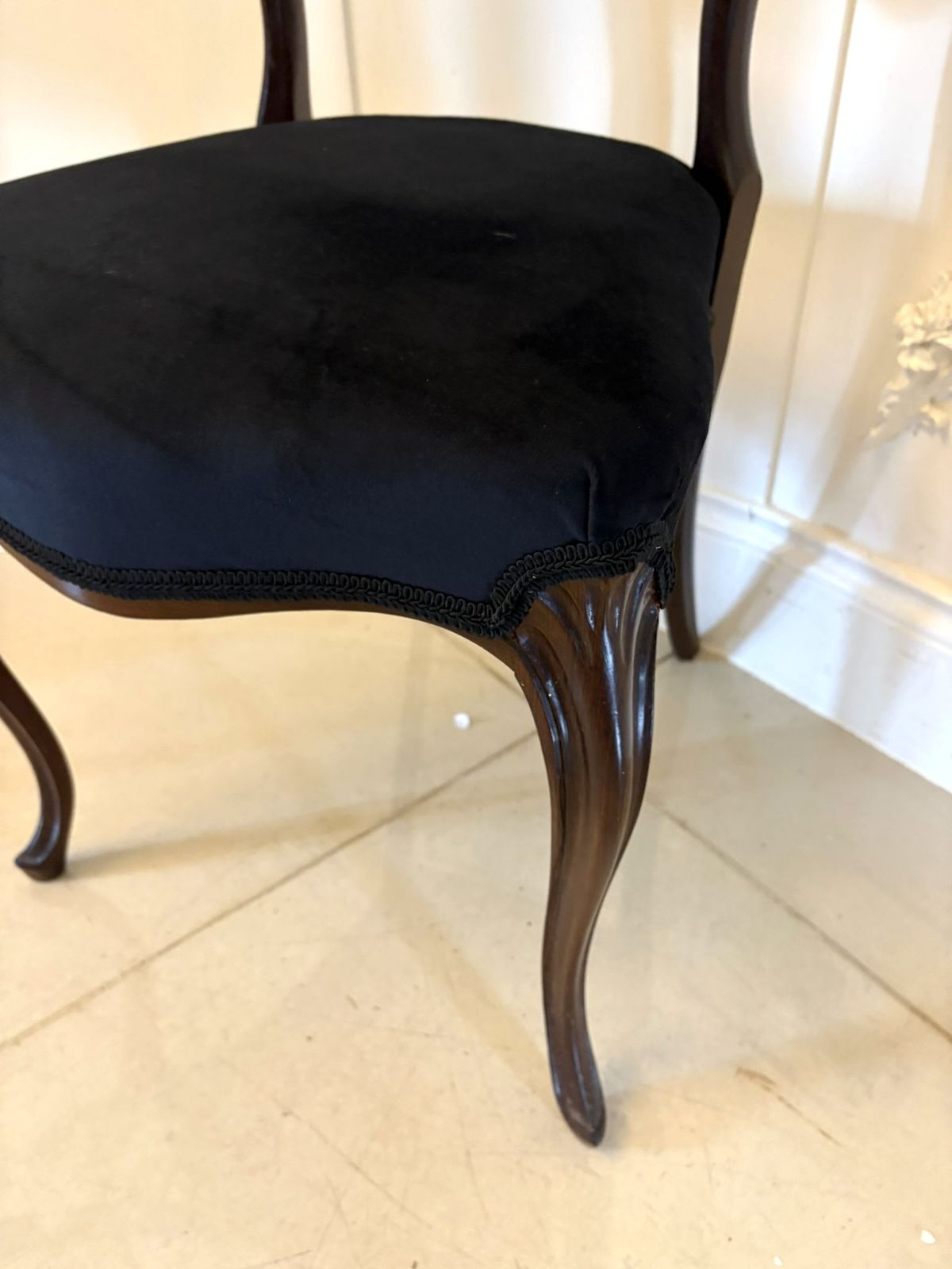 Superb Quality Set Of Ten Antique 19th Century Rosewood Dining Chairs photo for sale