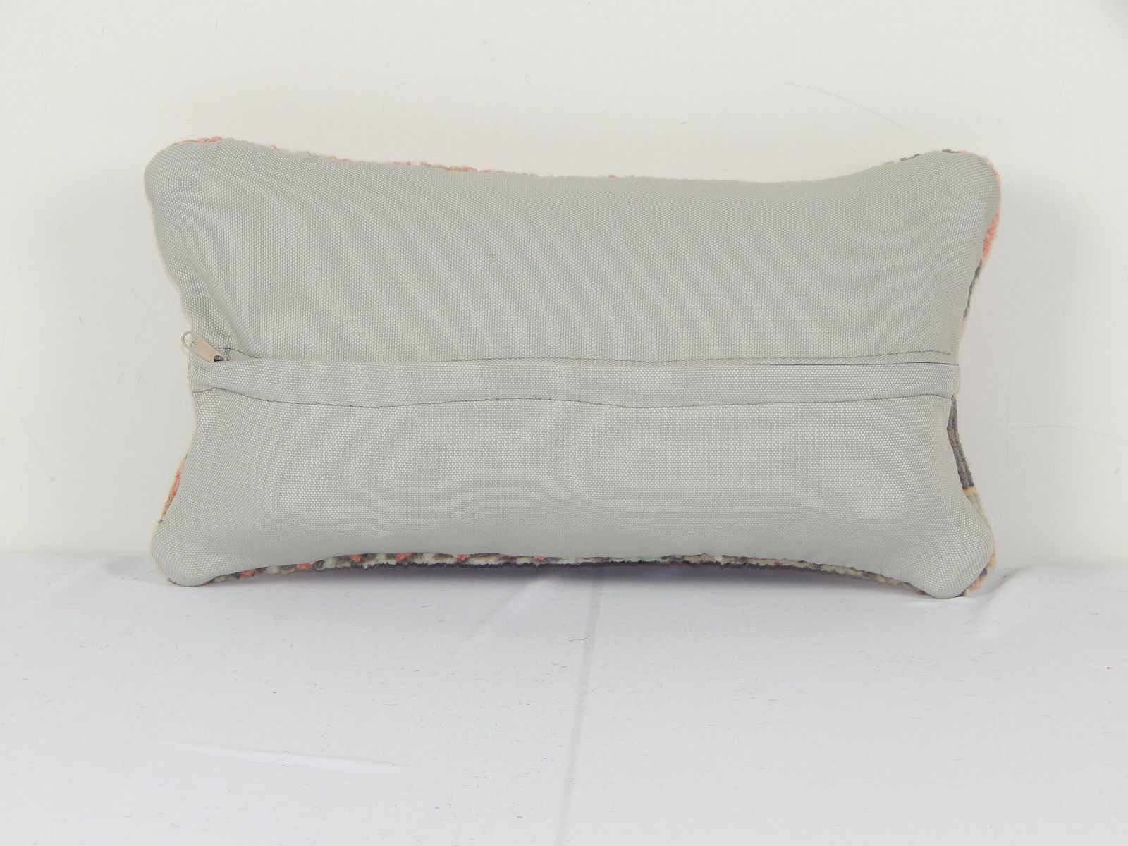 Turkish Oushak Rug Pillow Cover,  Vintage Cushion Cover, Faded Ethnic Pillow Cover photo furniture