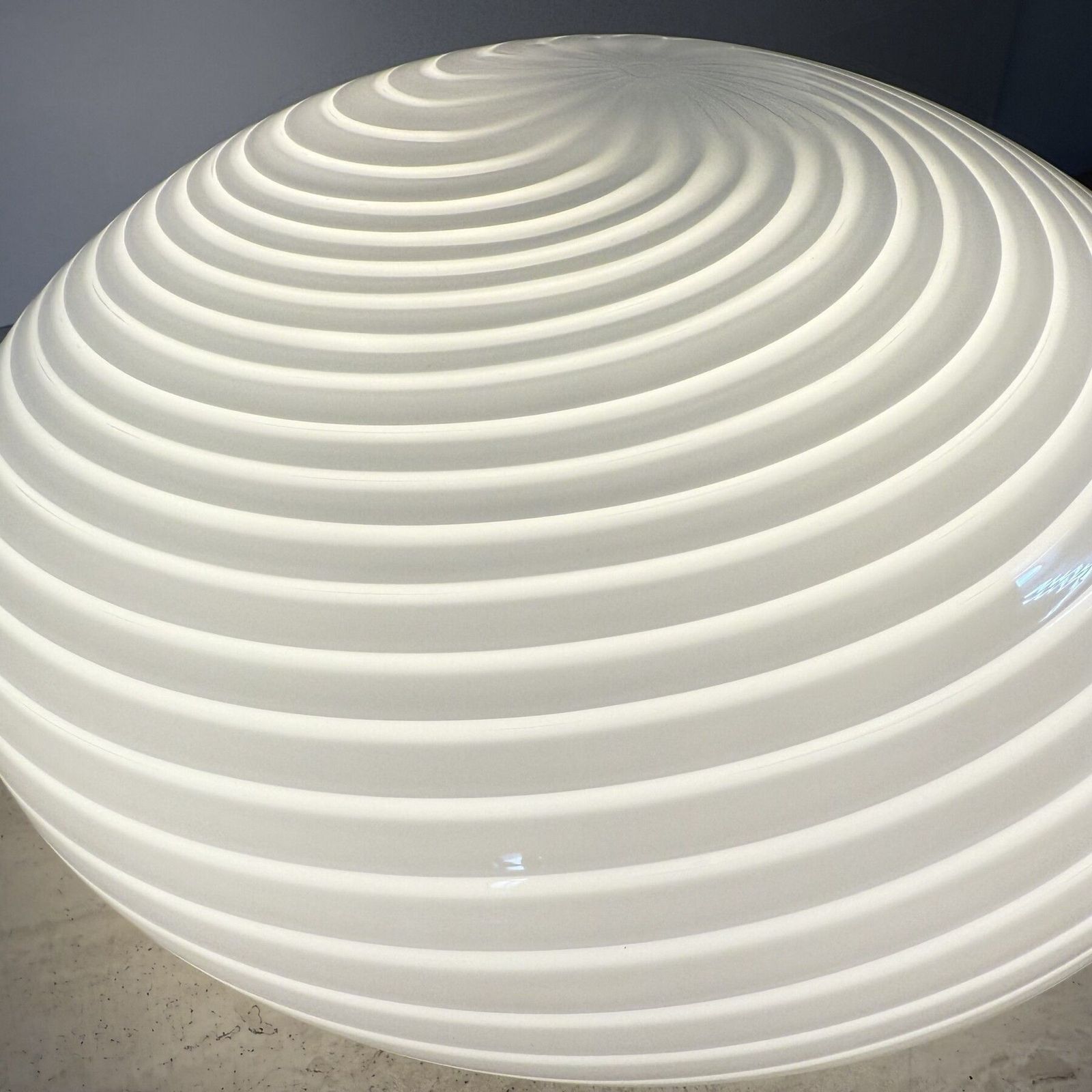 photo for sale Swirl Opbouw Plafondlamp, Jaren 1970, Italië