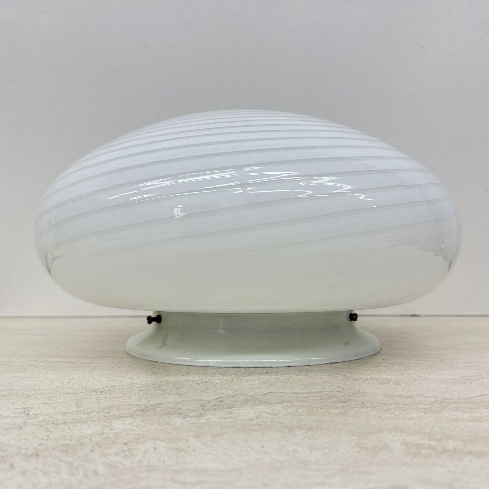 photo vinterior Swirl Flush Mount Ceiling Lamp , 1970s Italy