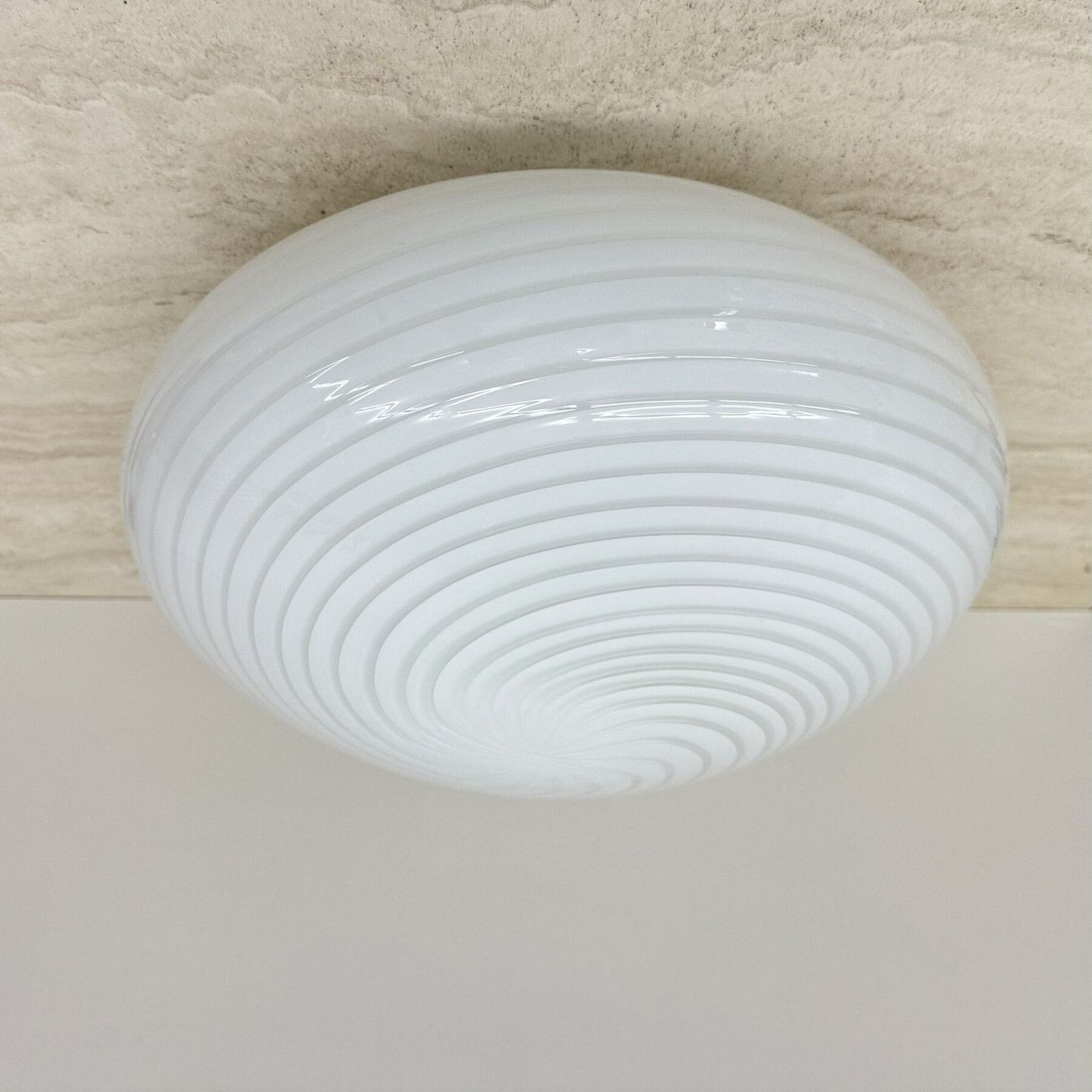 photo buy Swirl Flush Mount Ceiling Lamp , 1970s Italy
