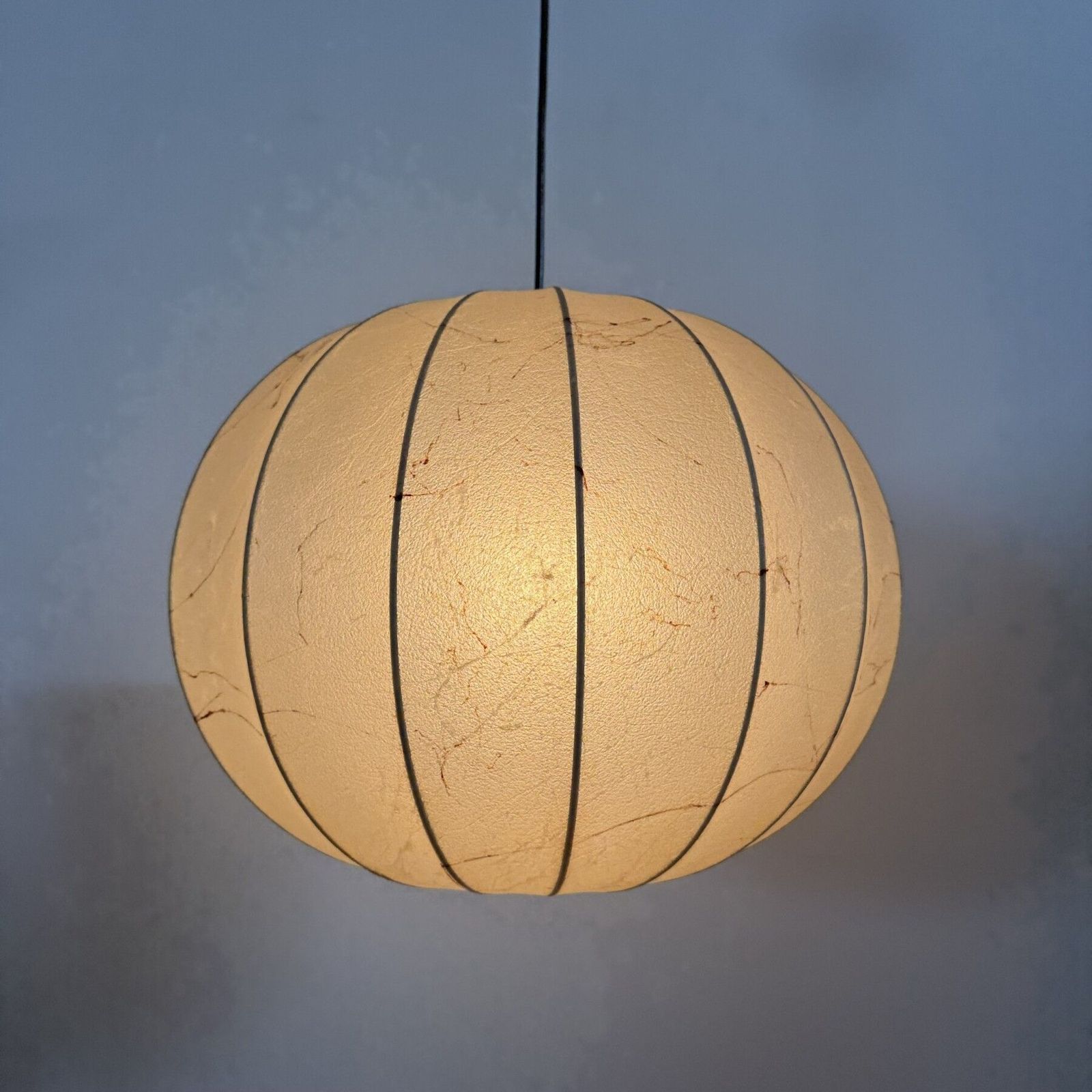 Goldkant Leuchten Cocoon Hanglamp, Jaren 1970, Duitsland photo 1047.0