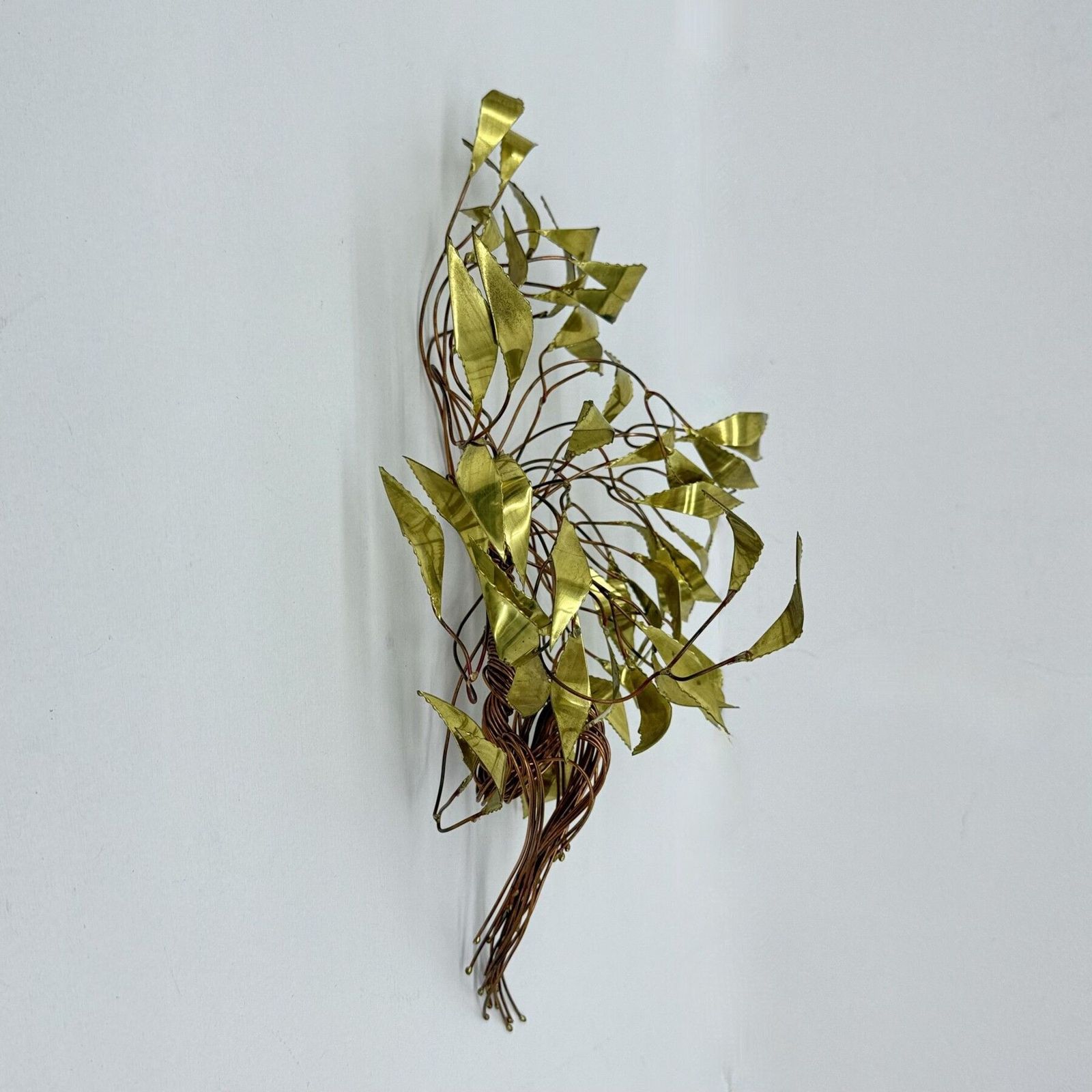 Daniel D'haeseleer Tree Brass Wandsculptuur, Jaren 1970 photo vinterior