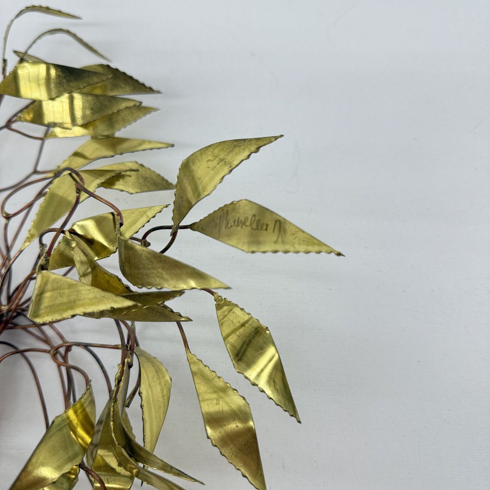 photo buy Daniel D'haeseleer Tree Brass Wandsculptuur, Jaren 1970