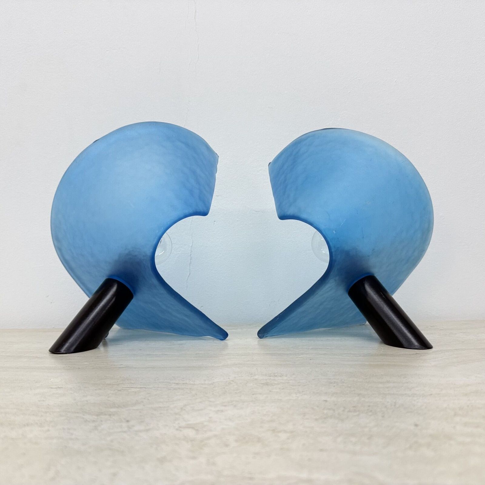 Post Modern Set Of 2 De Majo Table Lamps , 1980s Italy