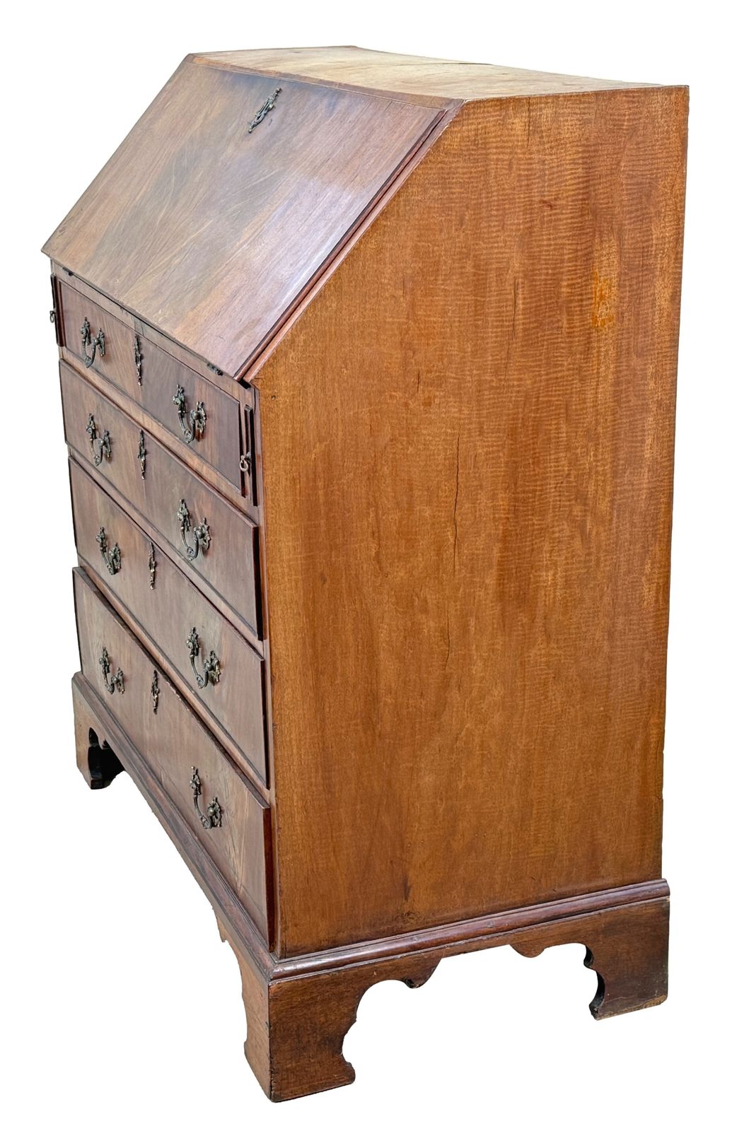 Georgian 18th Century Mahogany Bureau (England, Circa 1770) photo for sale
