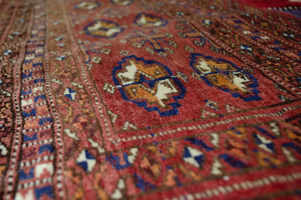 Vintage Turkmen Tobreh 111x44cm photo furniture