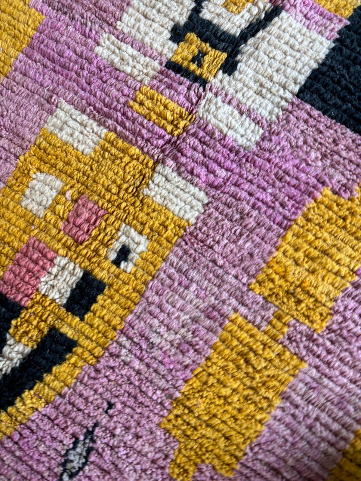 Moroccan Pink Custom Moroccan Rug   Custom Fabulous Boujaad Rug   Pink Boujad Rug   Moroccan Handmade Rug   Moroccan Wool Rug photo vintage
