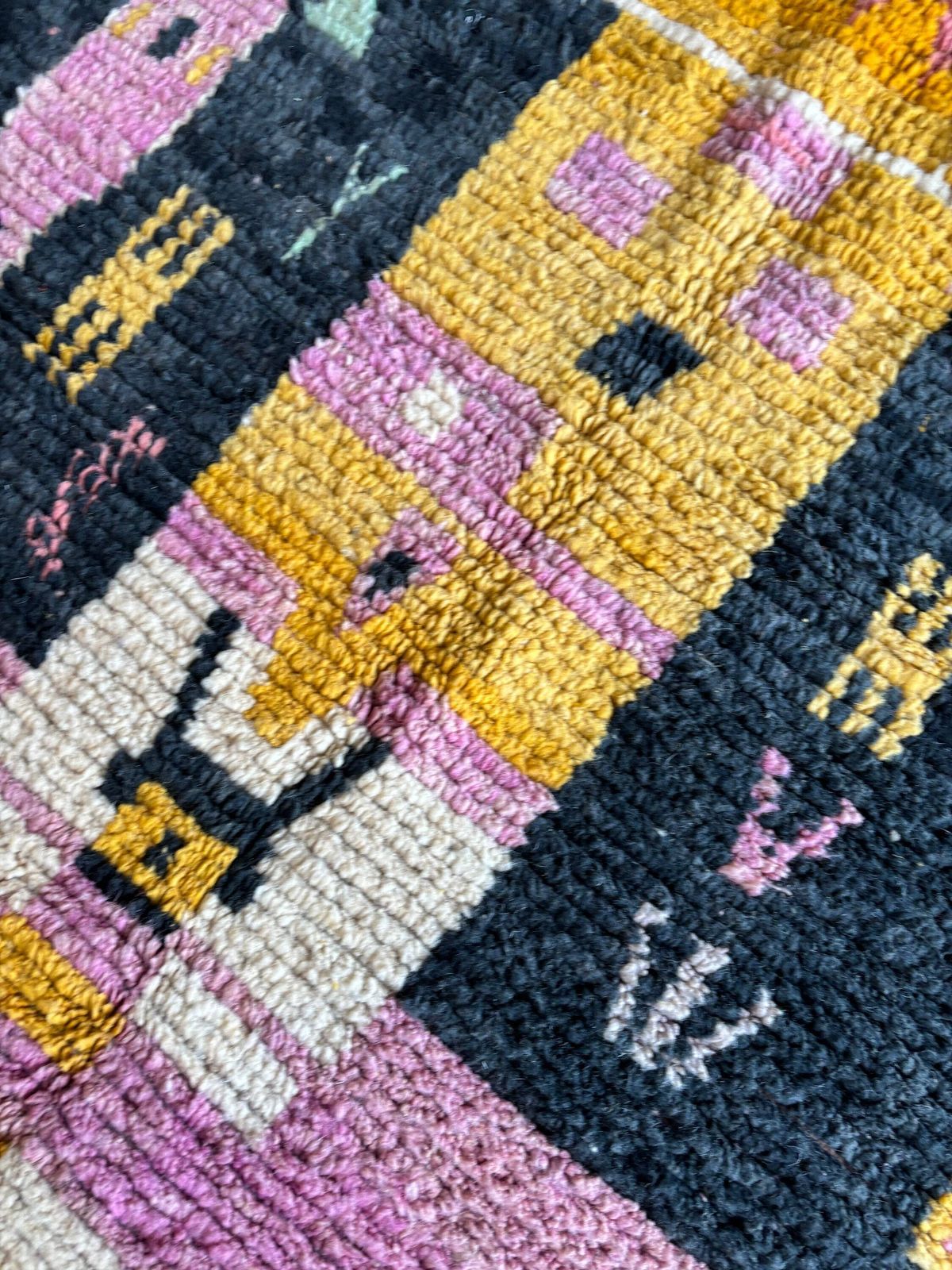 photo furniture Moroccan Pink Custom Moroccan Rug   Custom Fabulous Boujaad Rug   Pink Boujad Rug   Moroccan Handmade Rug   Moroccan Wool Rug