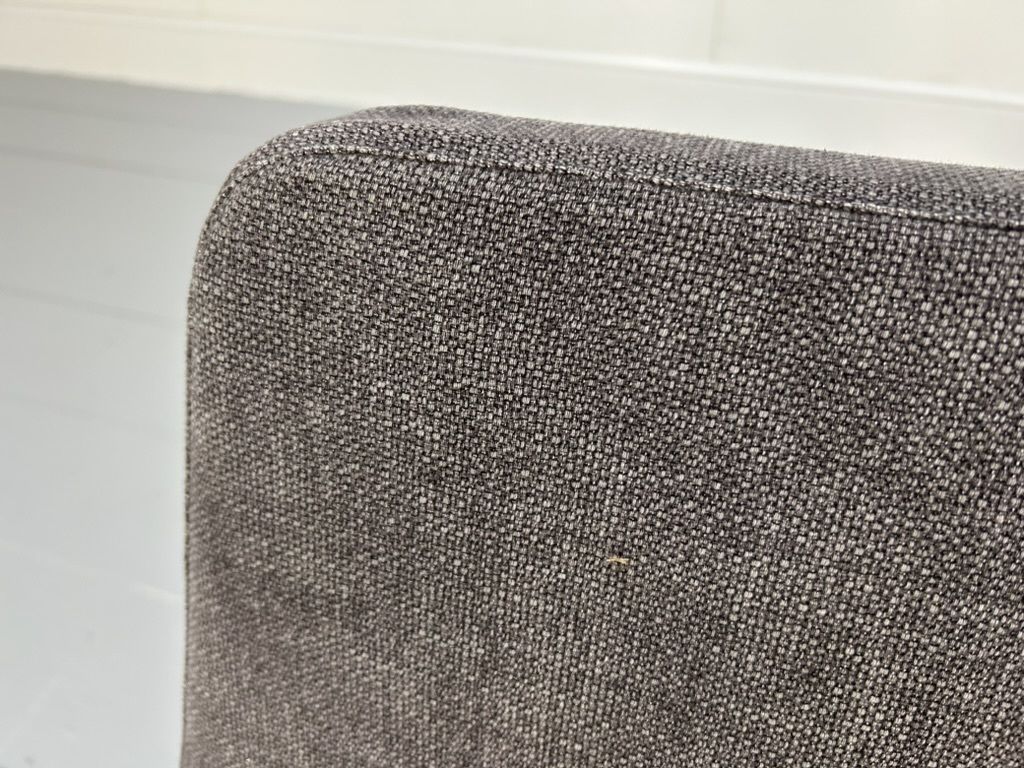 photo furniture B&B Italia “Metropolitan Me84” Armchair – In Mid Grey Fabric