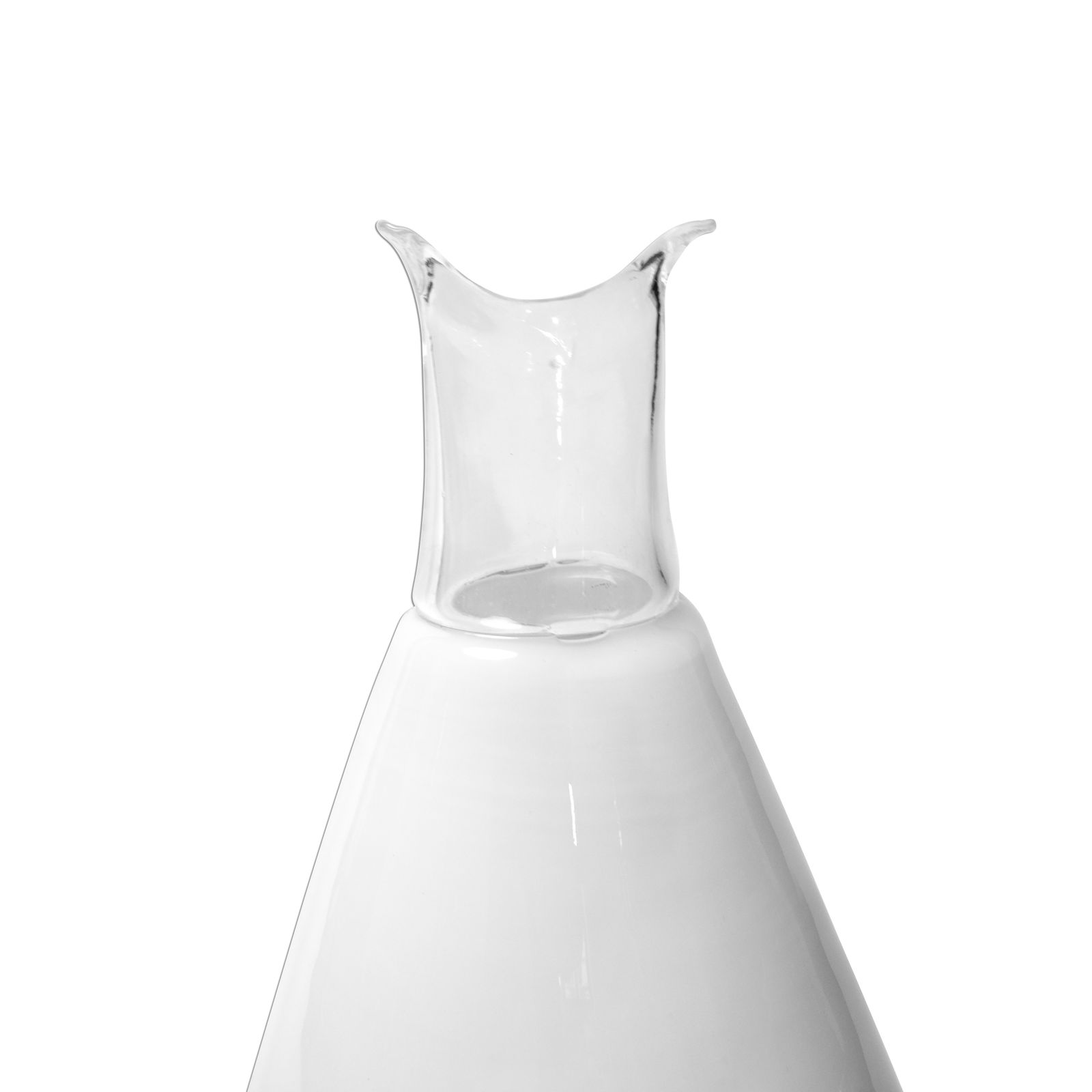 Large Glass Floor Lamp Leucos Italy Model Buto photo Lighting