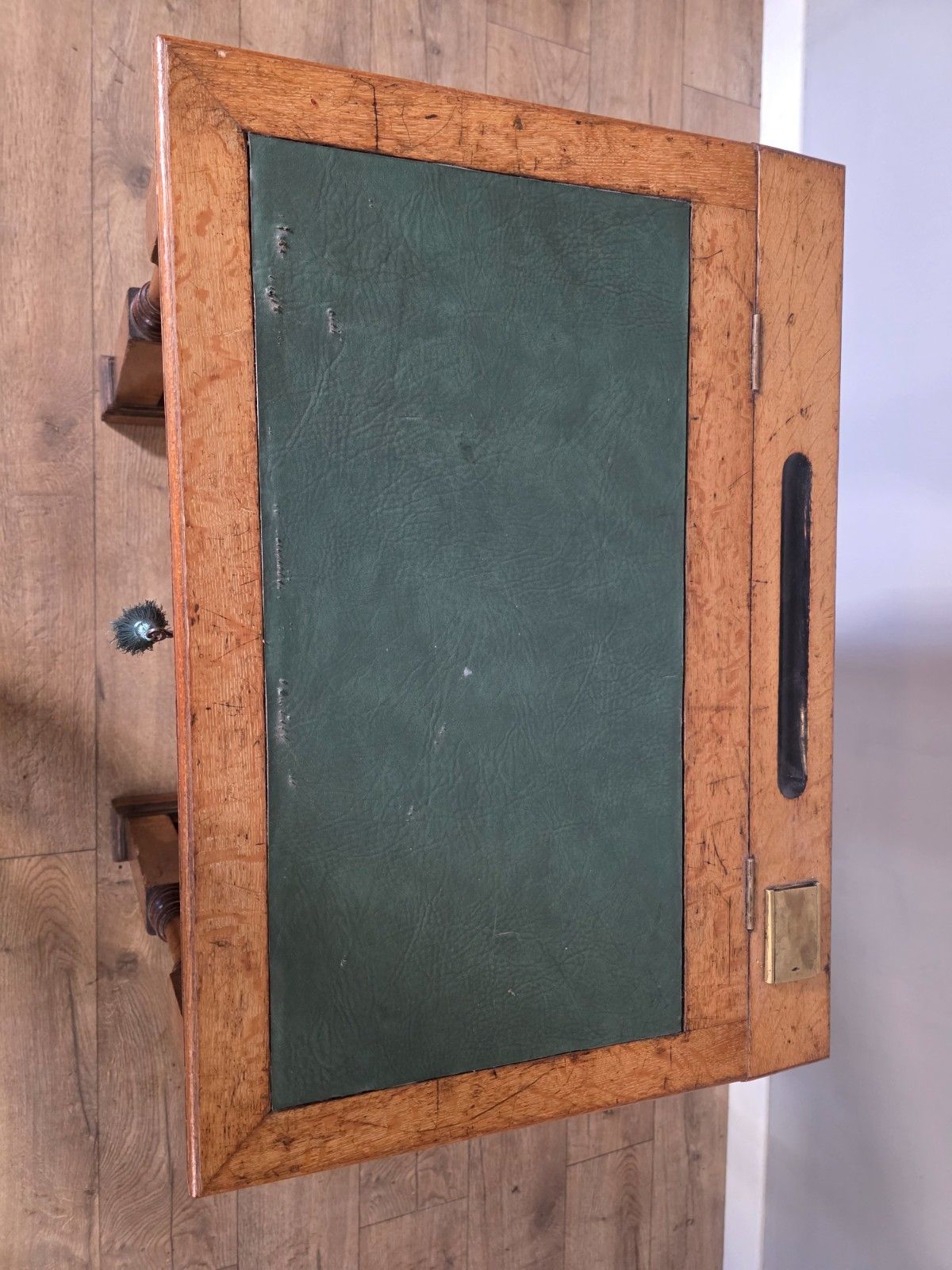photo buy Antique 1890s Clarks Desk Made By Simpsons Of Kendall For The Town Hall