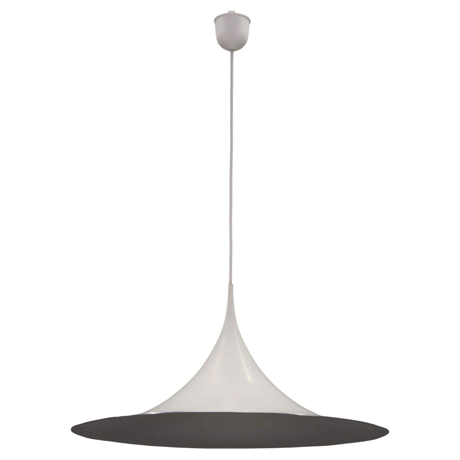 1970s Bonderup And Thorup Semi Pendant Lamp For Fog And Morup, Denmark