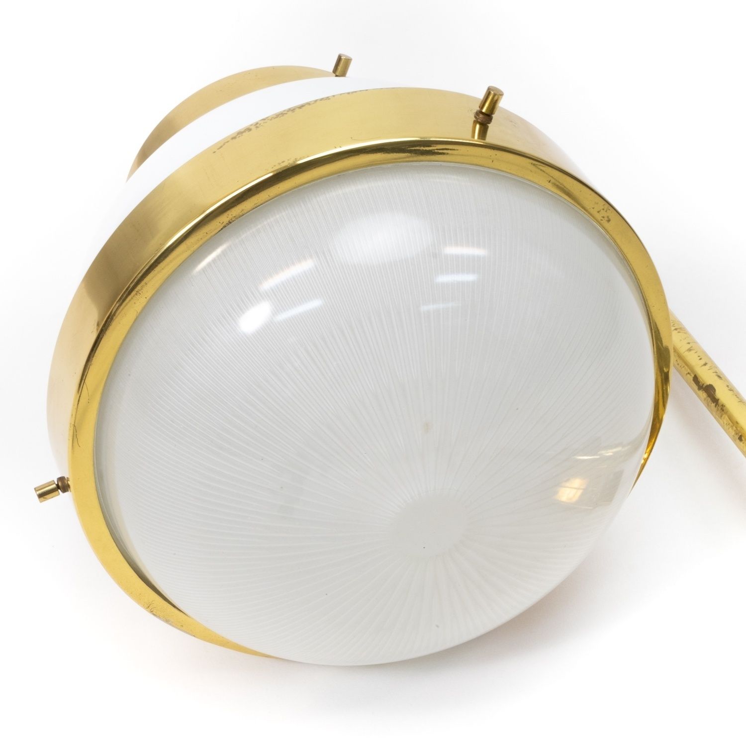 Brass Wall Lamp By Sergio Mazza, 1960s photo vintage