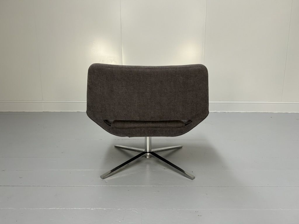 B&B Italia “Metropolitan Me84” Armchair – In Mid Grey Fabric photo furniture