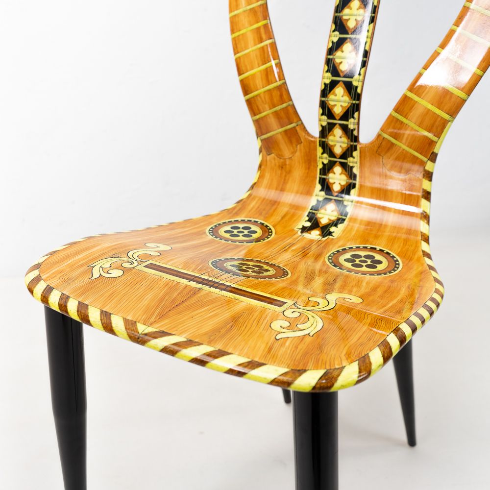 “Musicale” Chair By Pierro Fornasetti, 1950s photo vinterior