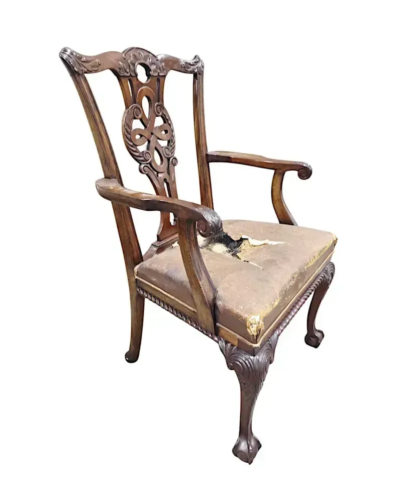 A Very Rare 19th Century Irish Harlequin Set Of Twenty Four Dining Chairs Attributed To 'Butlers' Of Dublin photo 41640.4164