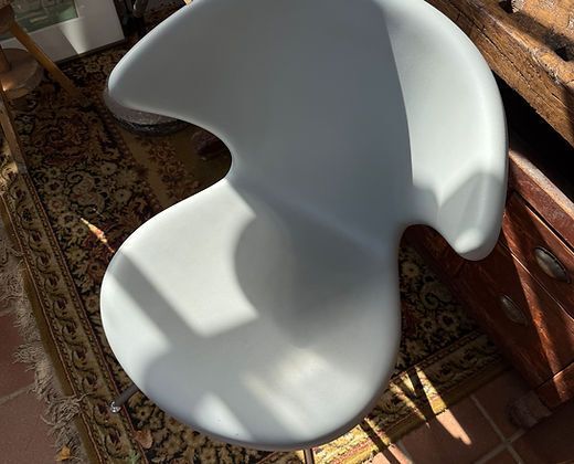 Tonon Chair By Martin Ballendat – Pale Grey photo furniture