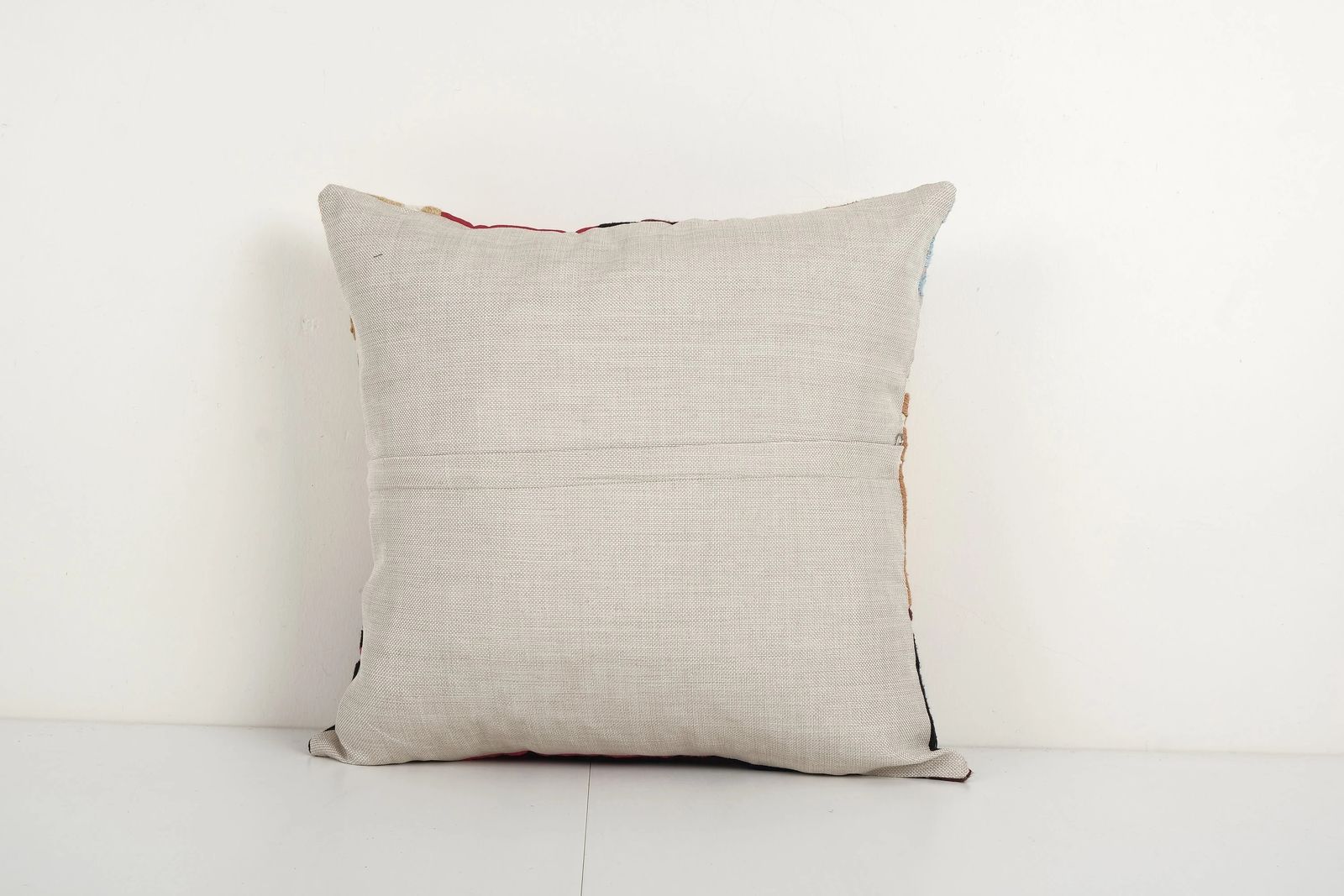 Uzbek Patchwork Suzani Cushion Cover, Suzani Pillow Case Made From A 19th Century Suzani, Uzbekistan, Square Cushion Cover photo furniture