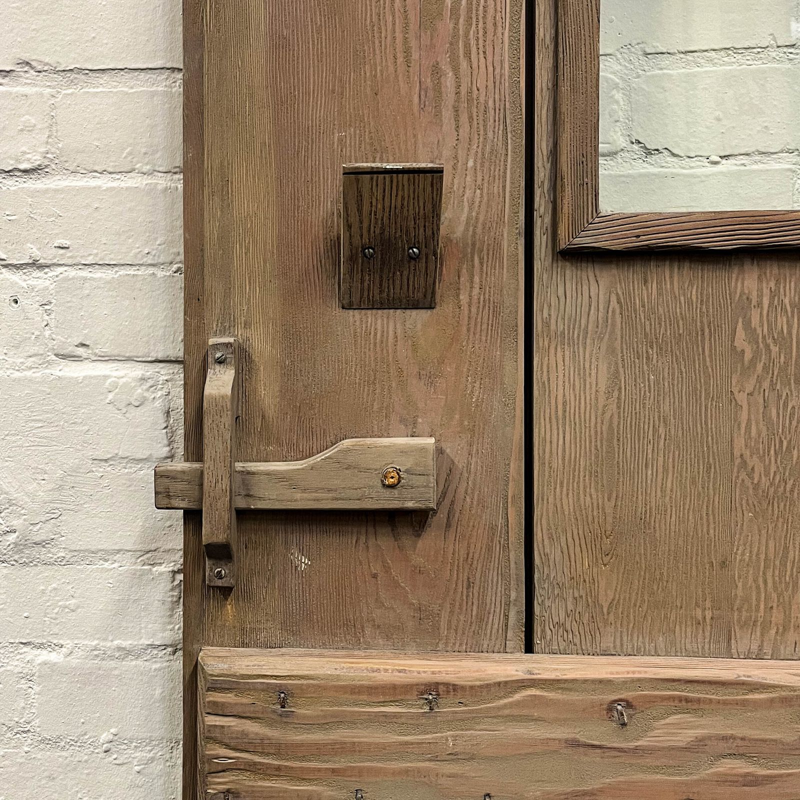 photo furniture Antique Victorian Glazed Latch Door   199cm X 86cm