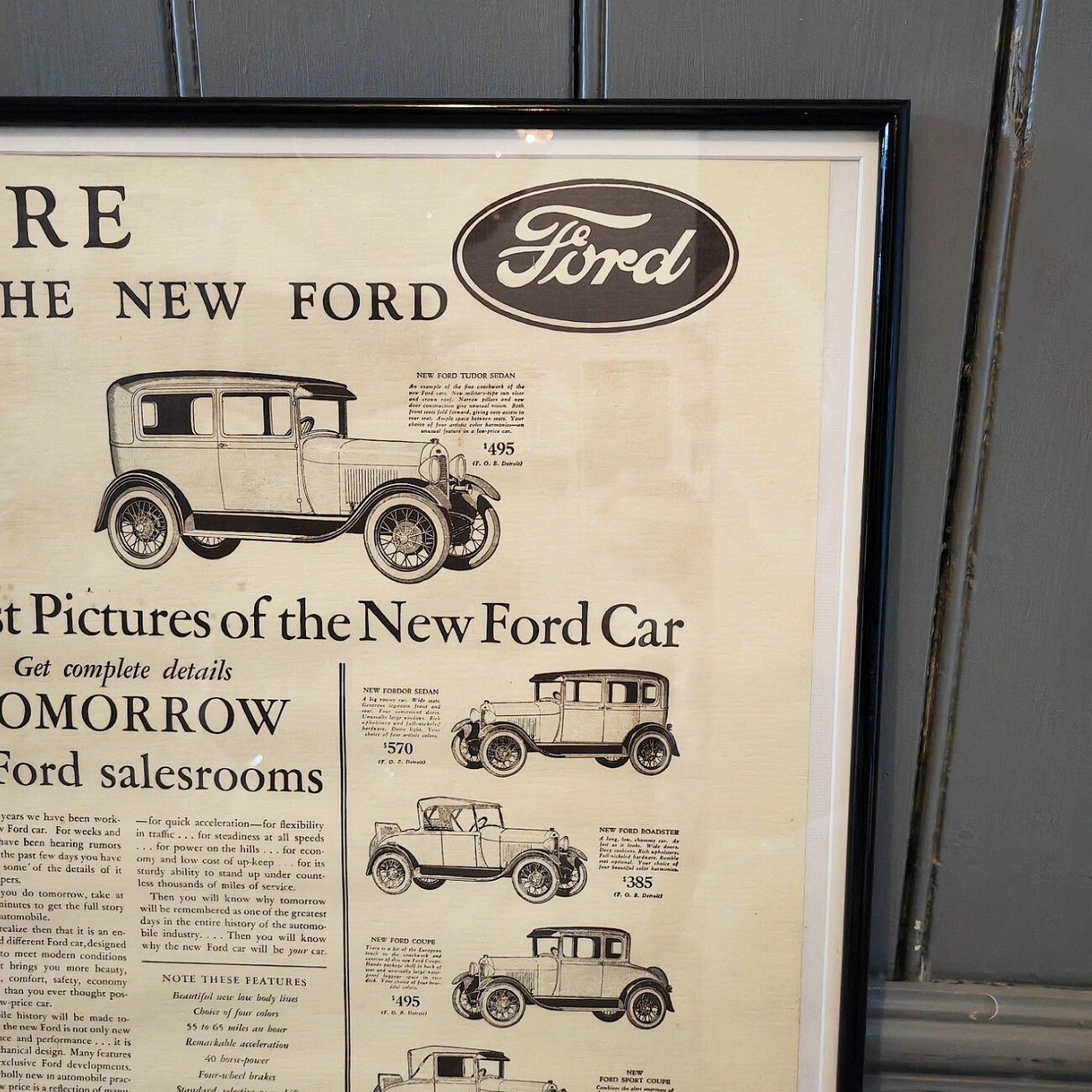 Ford Model A Poster photo for sale