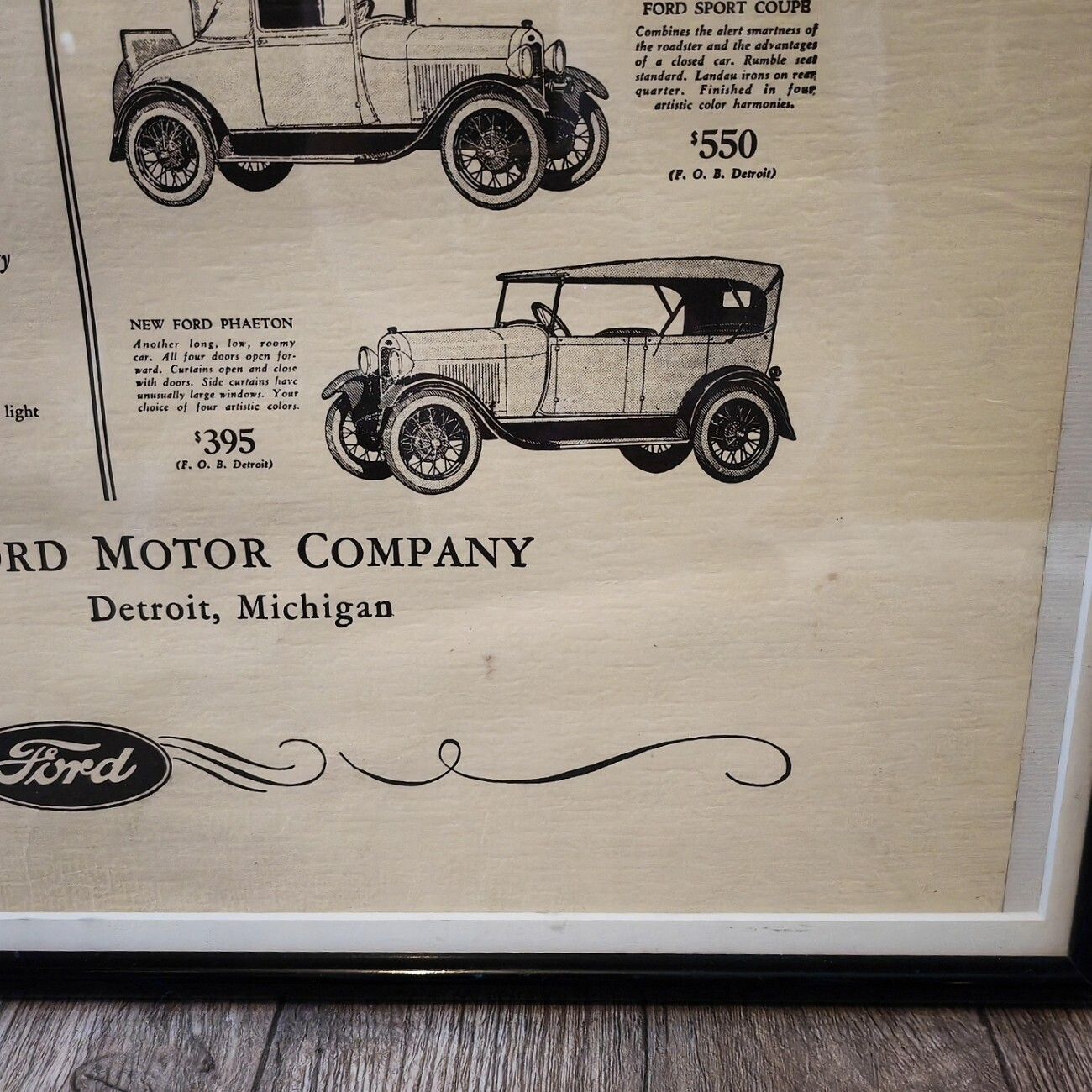 Ford Model A Poster photo vinterior