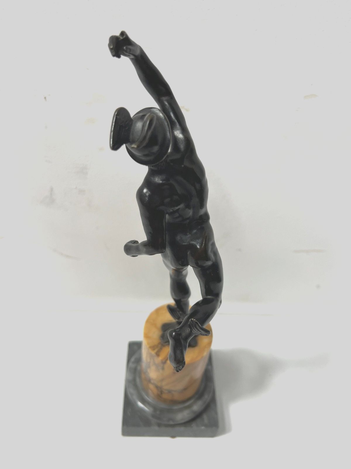 "Mercury" Bronze Group With Brown Patina By John Of Bologna. 19th Century photo buy
