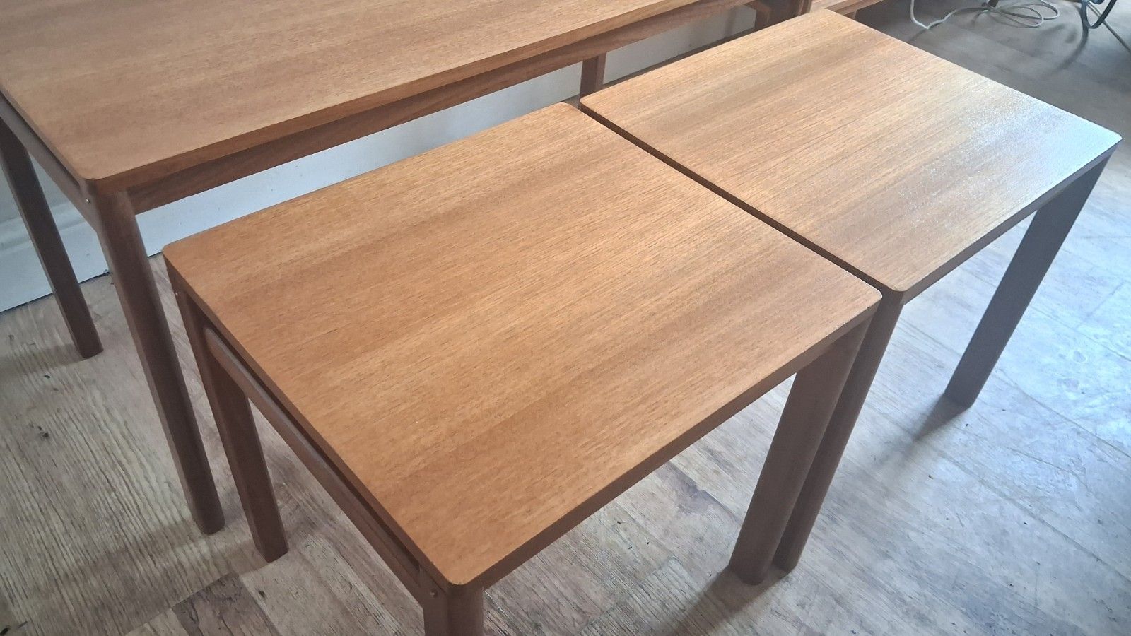 Original 1970's Danish Teak  Mid Century Nest Of Tables, Drinks/Coffee Tables photo 250.0