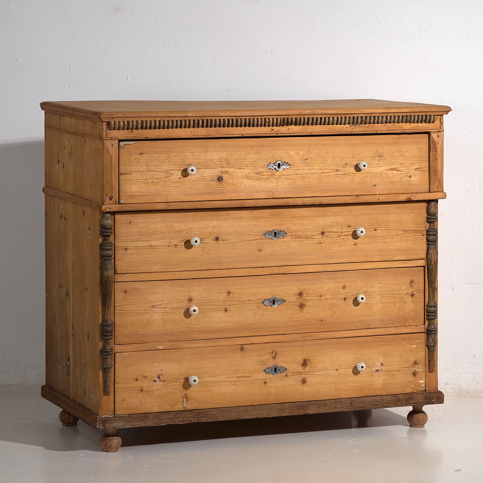 photo for sale Antique French Provençal Style Chest Of Drawers (C.1920) #25