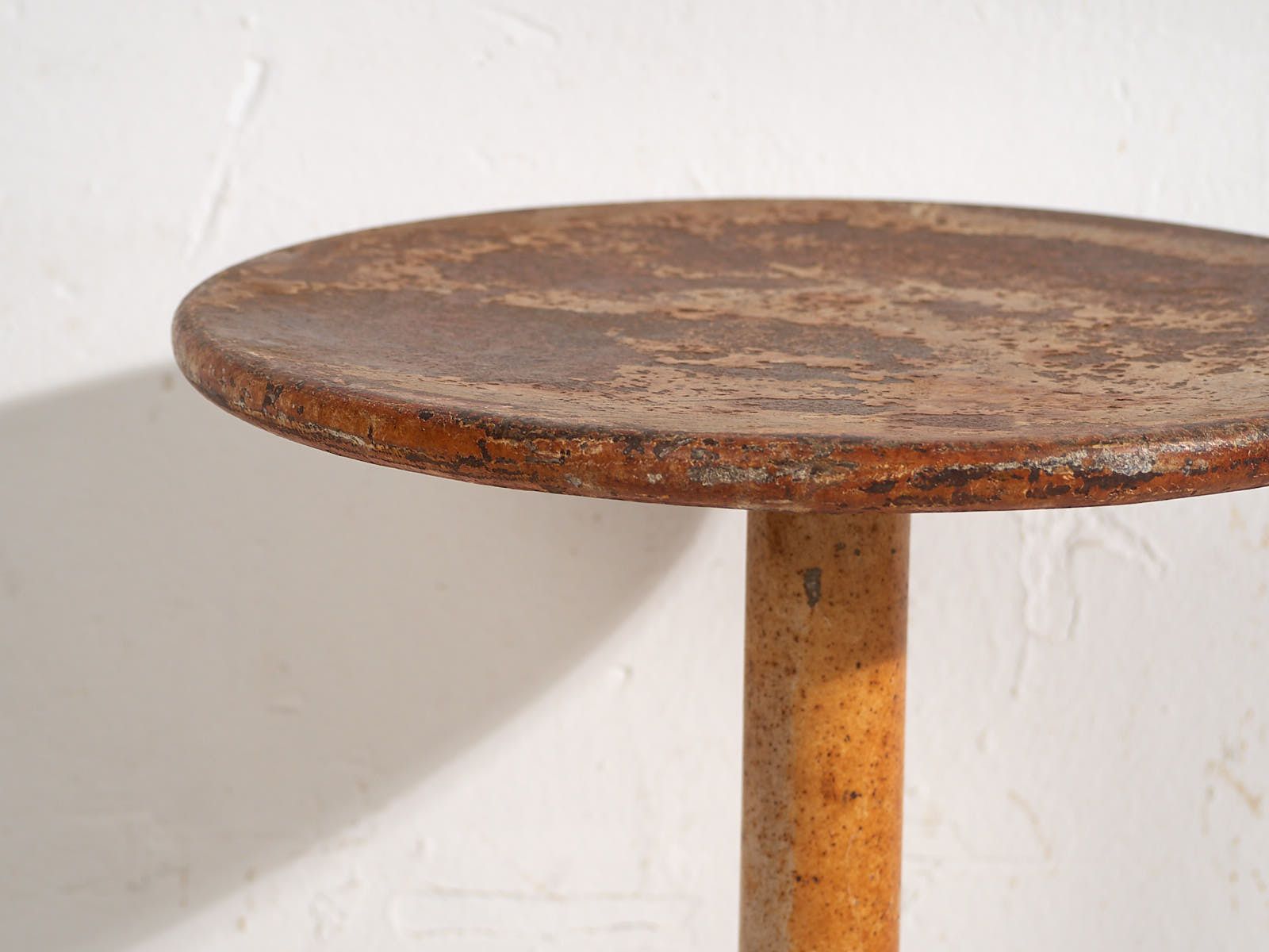 Industrial Style Metal Stool (C.1950) #4 photo 226.0