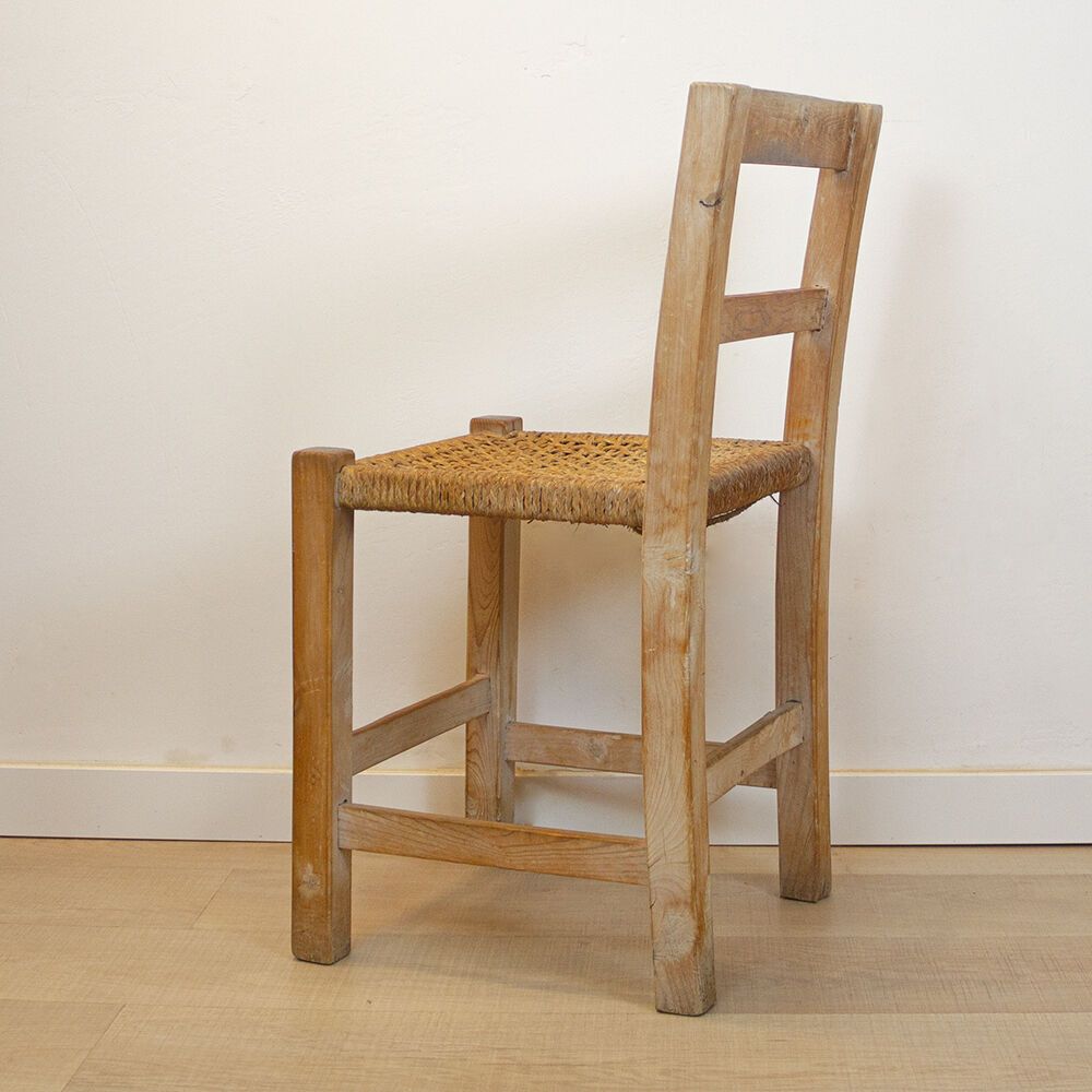 Woven Seat Ibiza Style Chair, Spain, 1970s photo buy