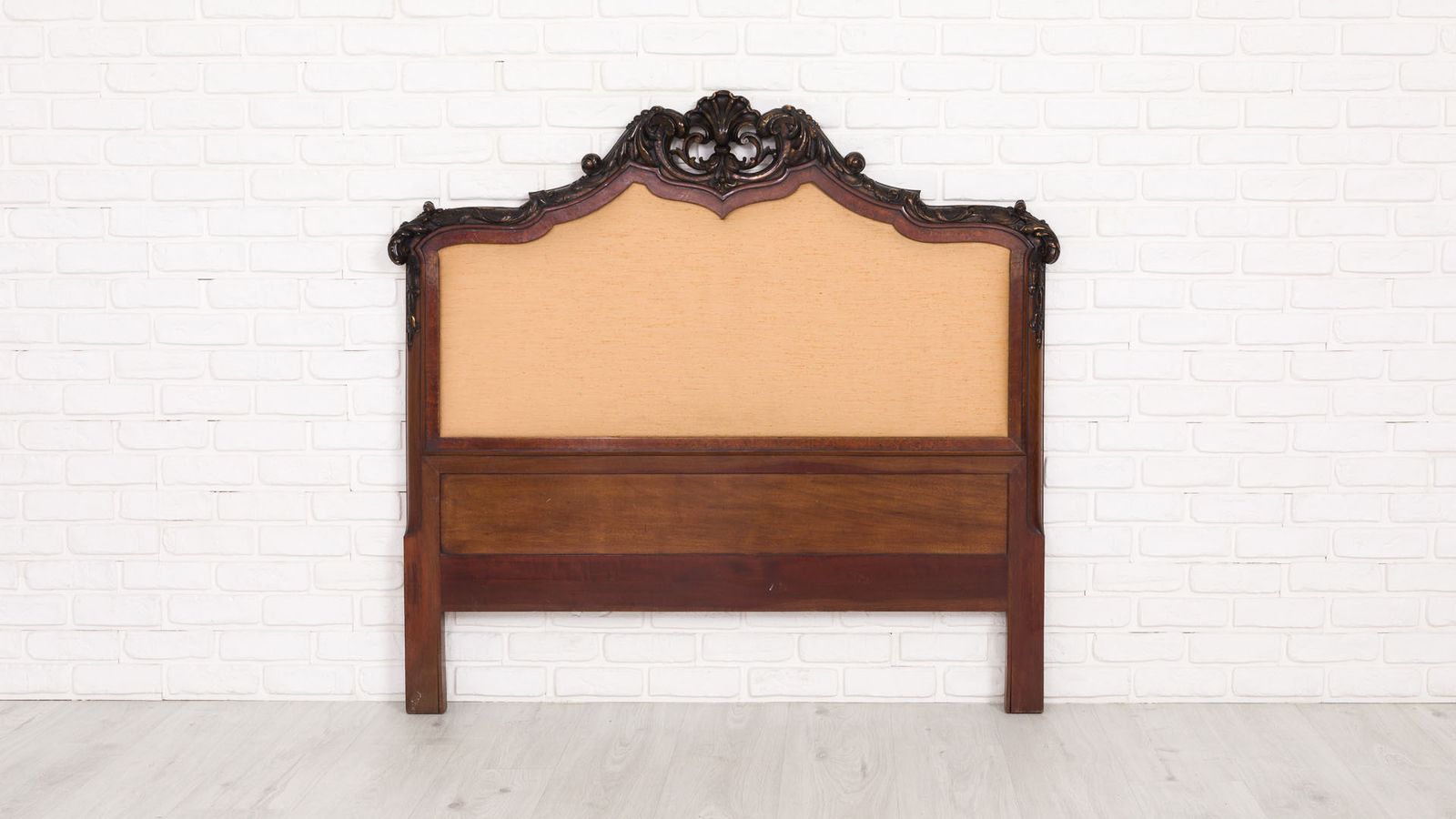 Upholstered Mahogany Headboard
